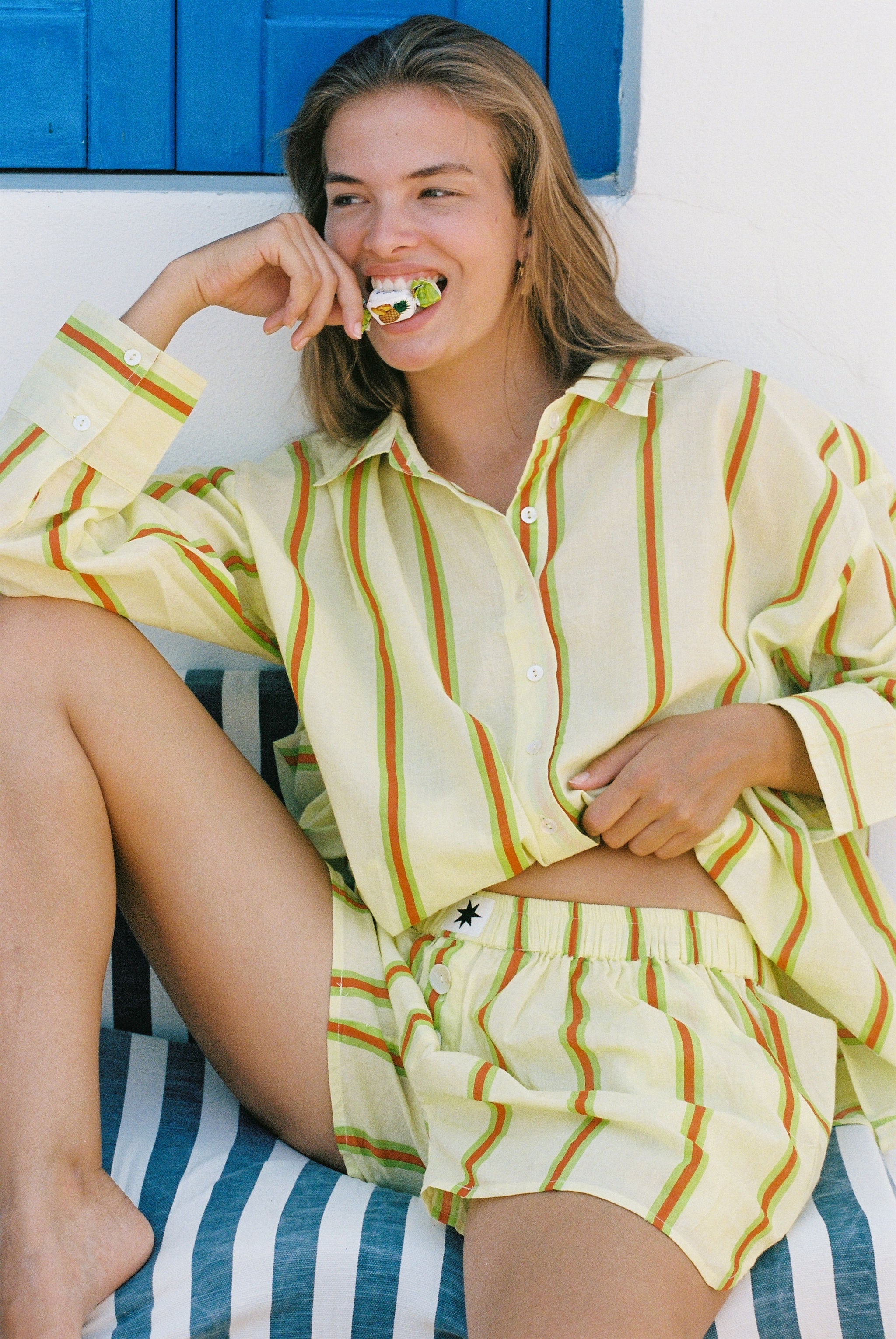 Sandy Stripe Boxer Shorts