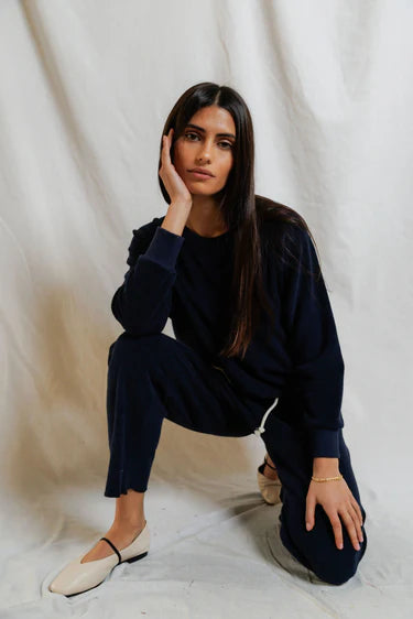Eliana Terry Pant in Navy