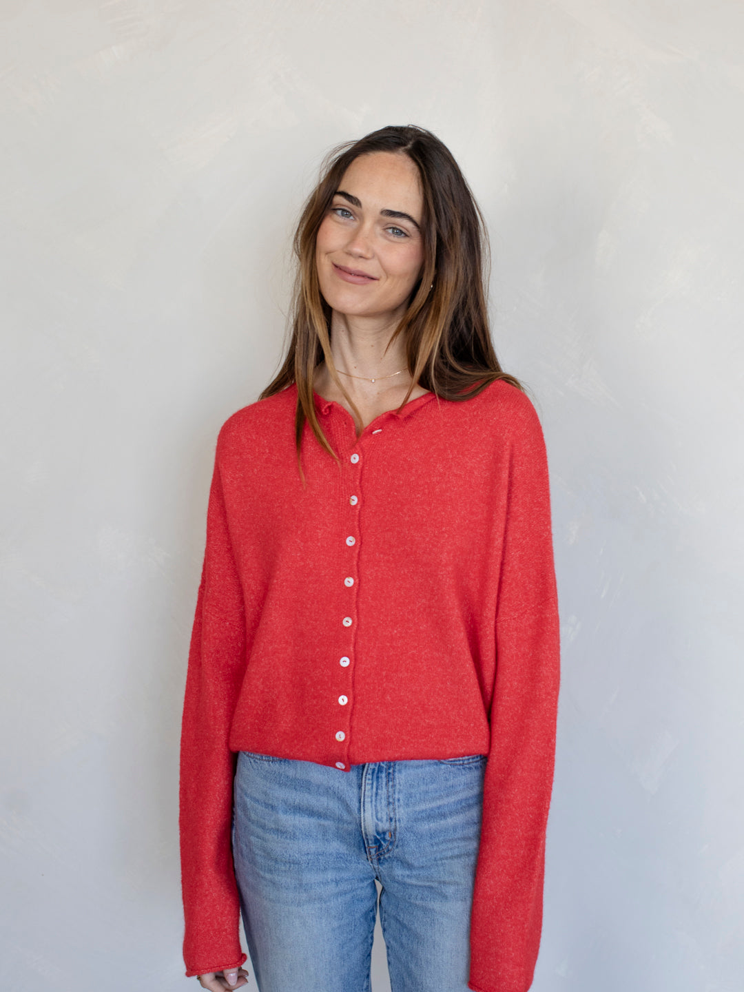 Maisie Sweater in Punch