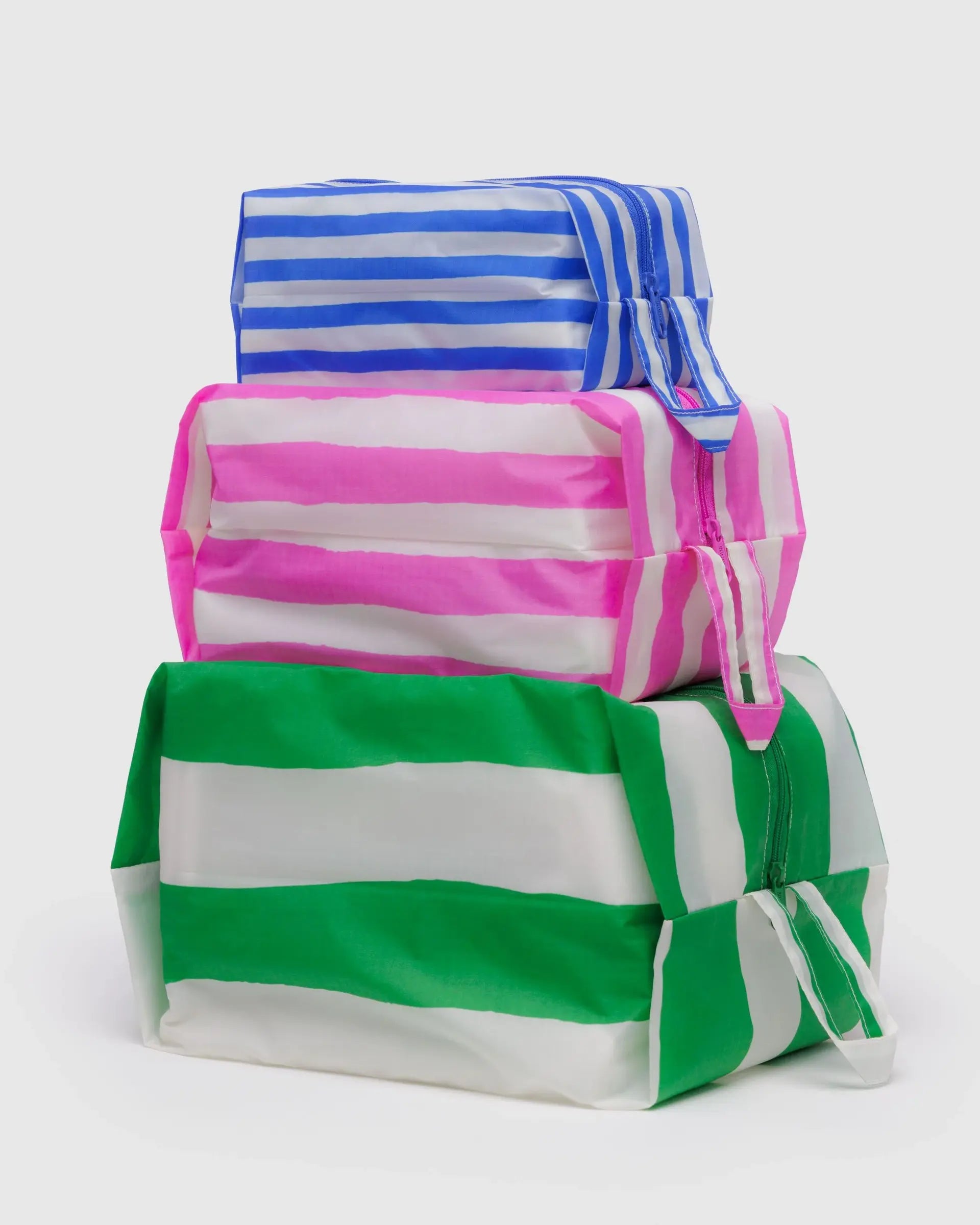 3D Zip Set in Painted Stripe