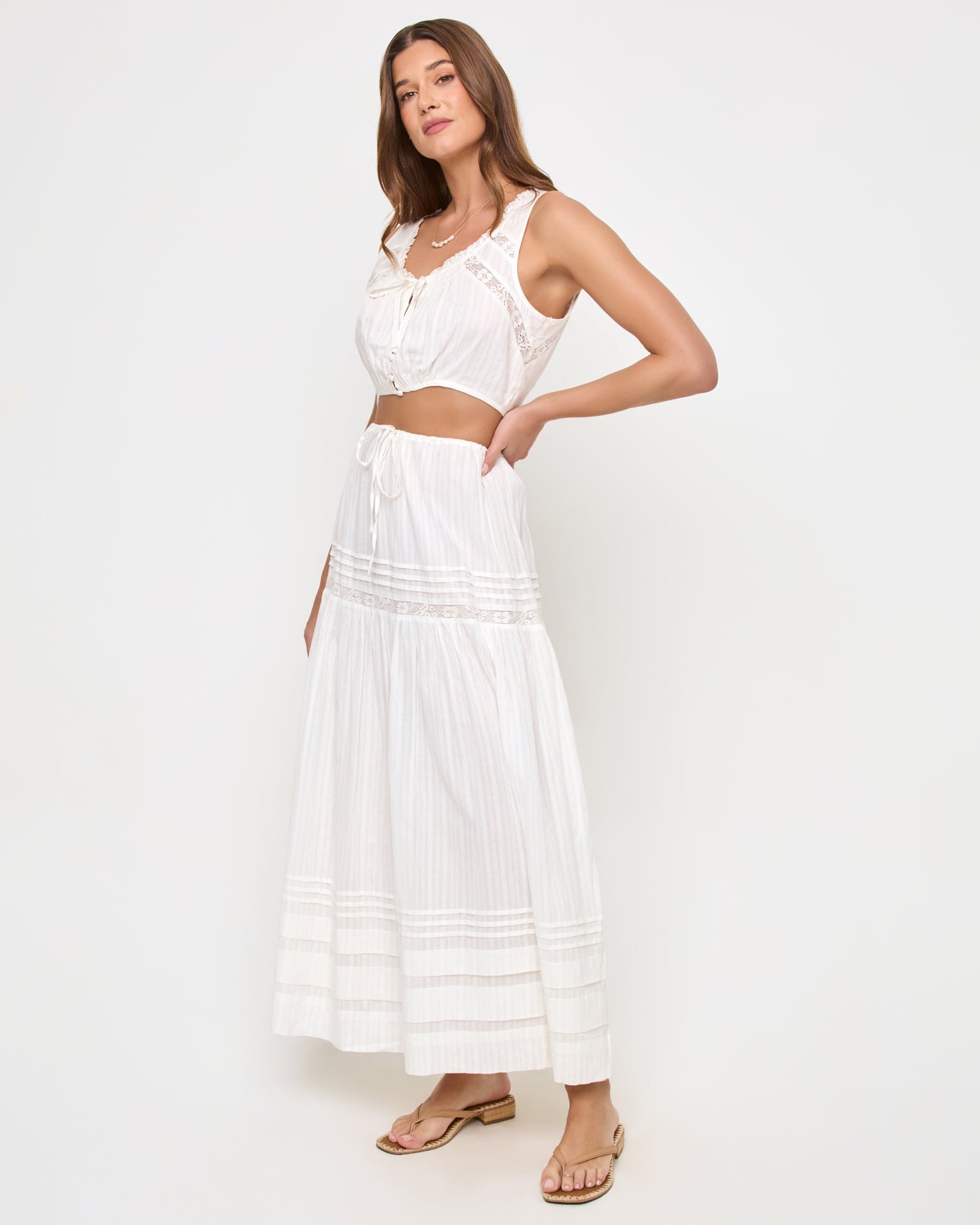 Reia Skirt - White