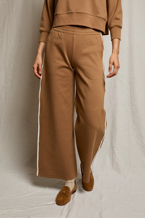 Mikos Wide Leg Pants in Mocha