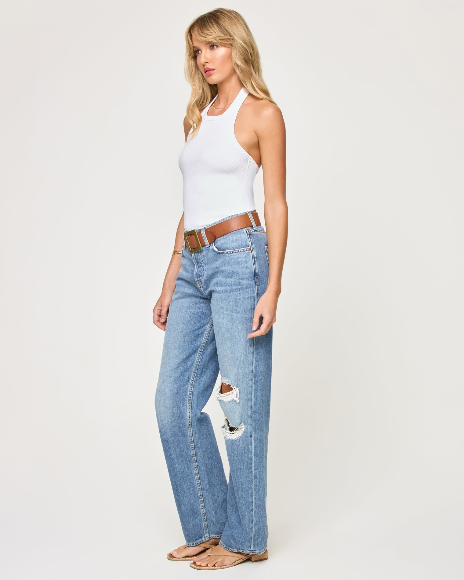 Alyx Halter Tank - White