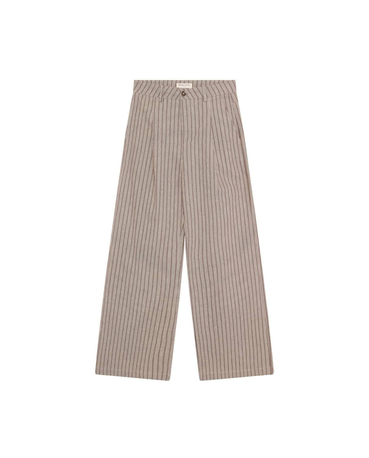 Manolito Pants in Keaton Stripes