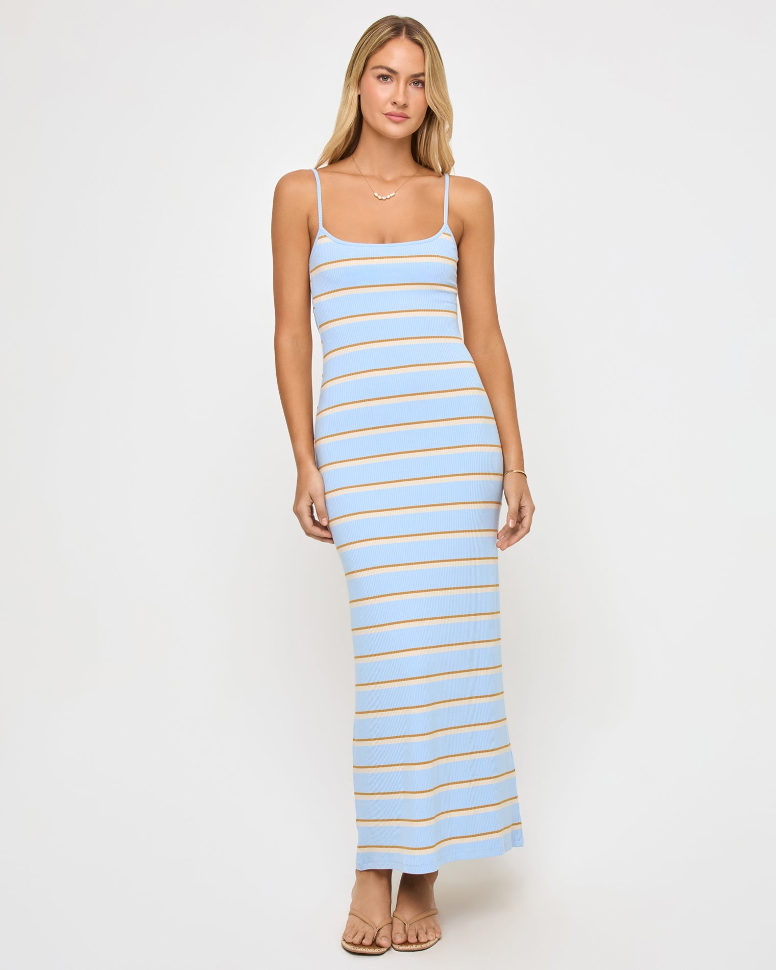 Jordana Dress - Yacht Club Stripe