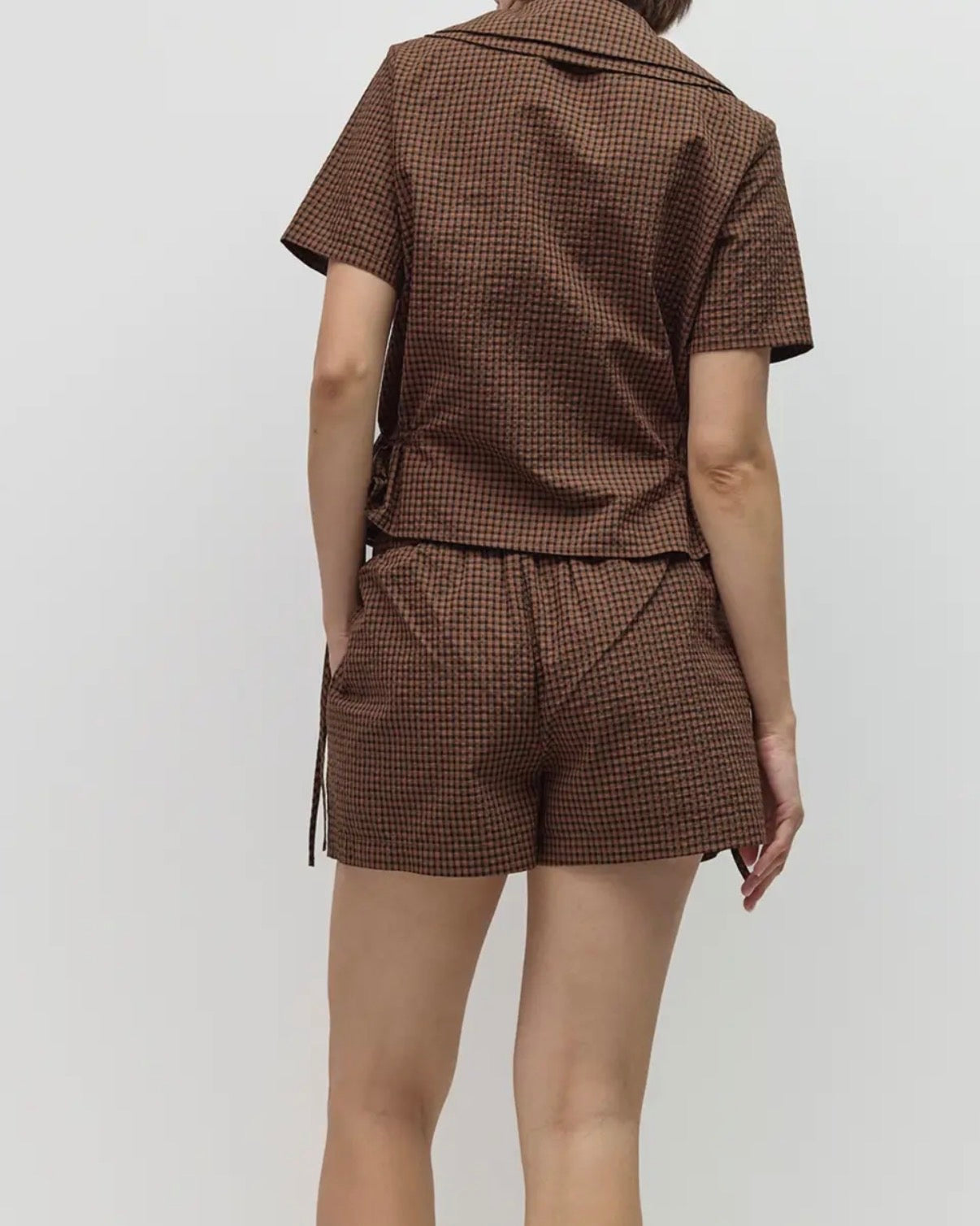 Gracie Gingham Top