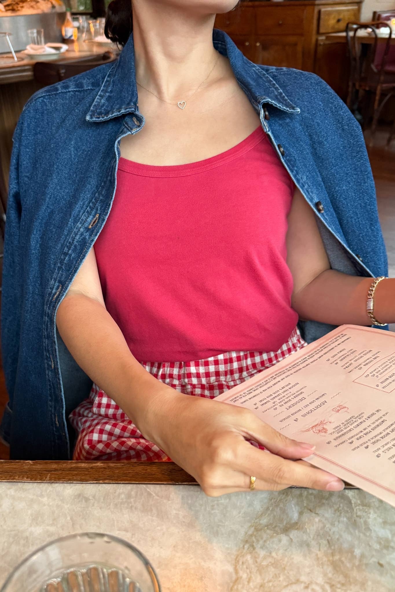 Dani Cami in Red Pepper