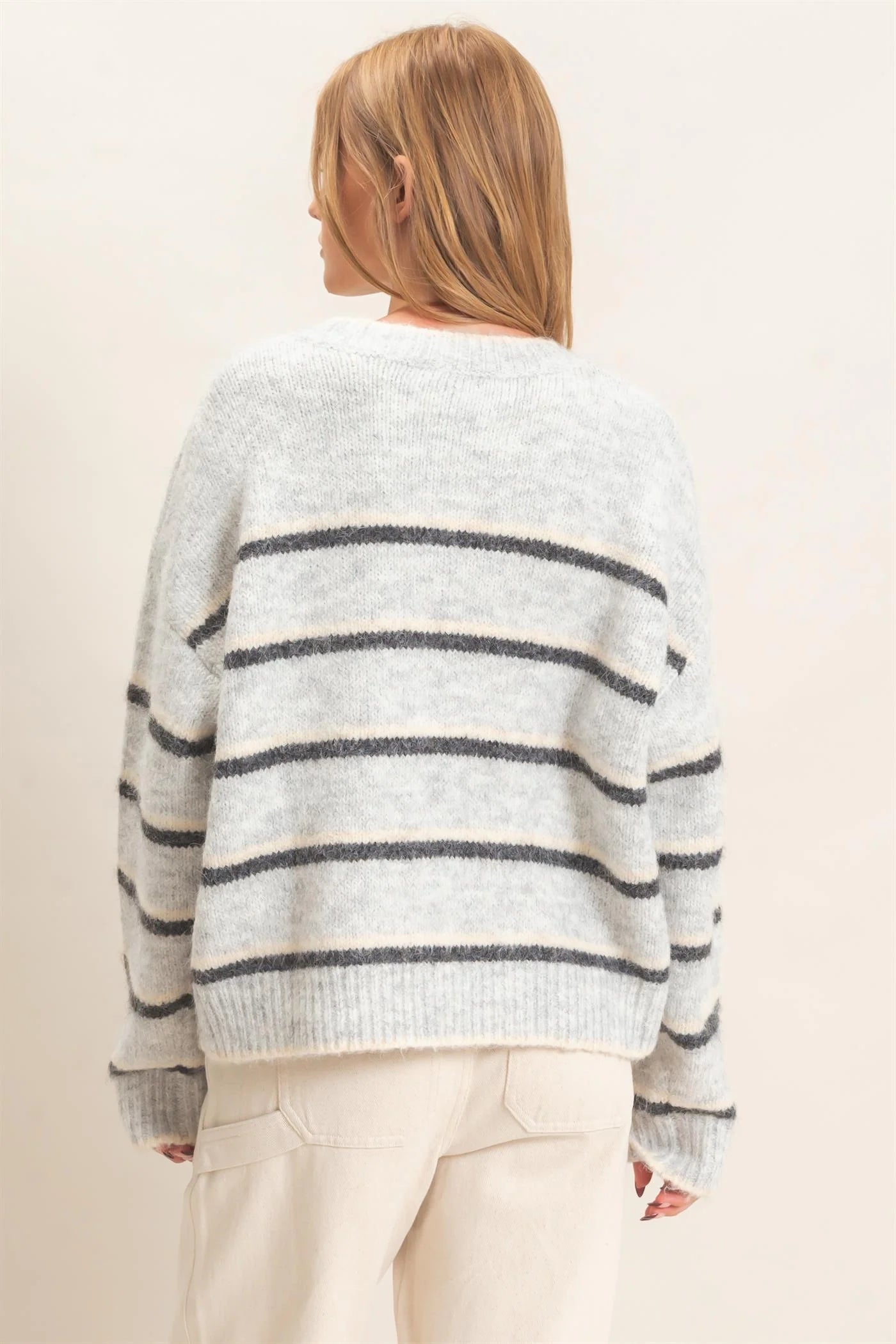Jennie Stripe Cardigan
