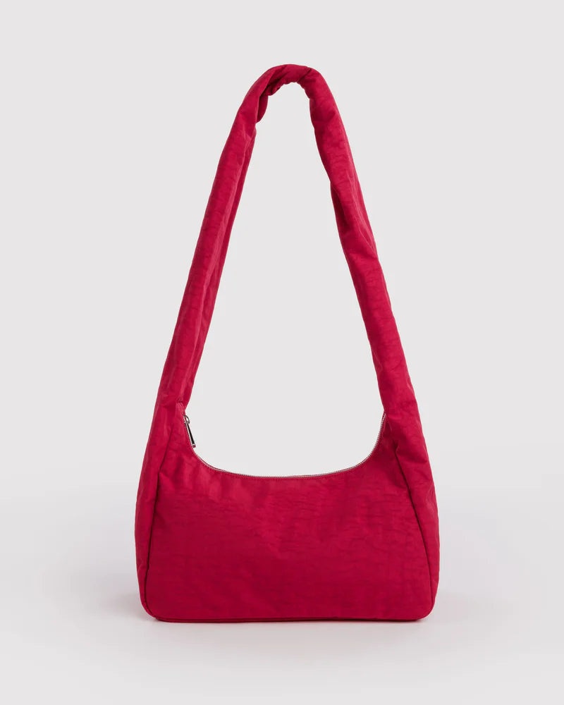 Nylon Meringue Bag in Cherry
