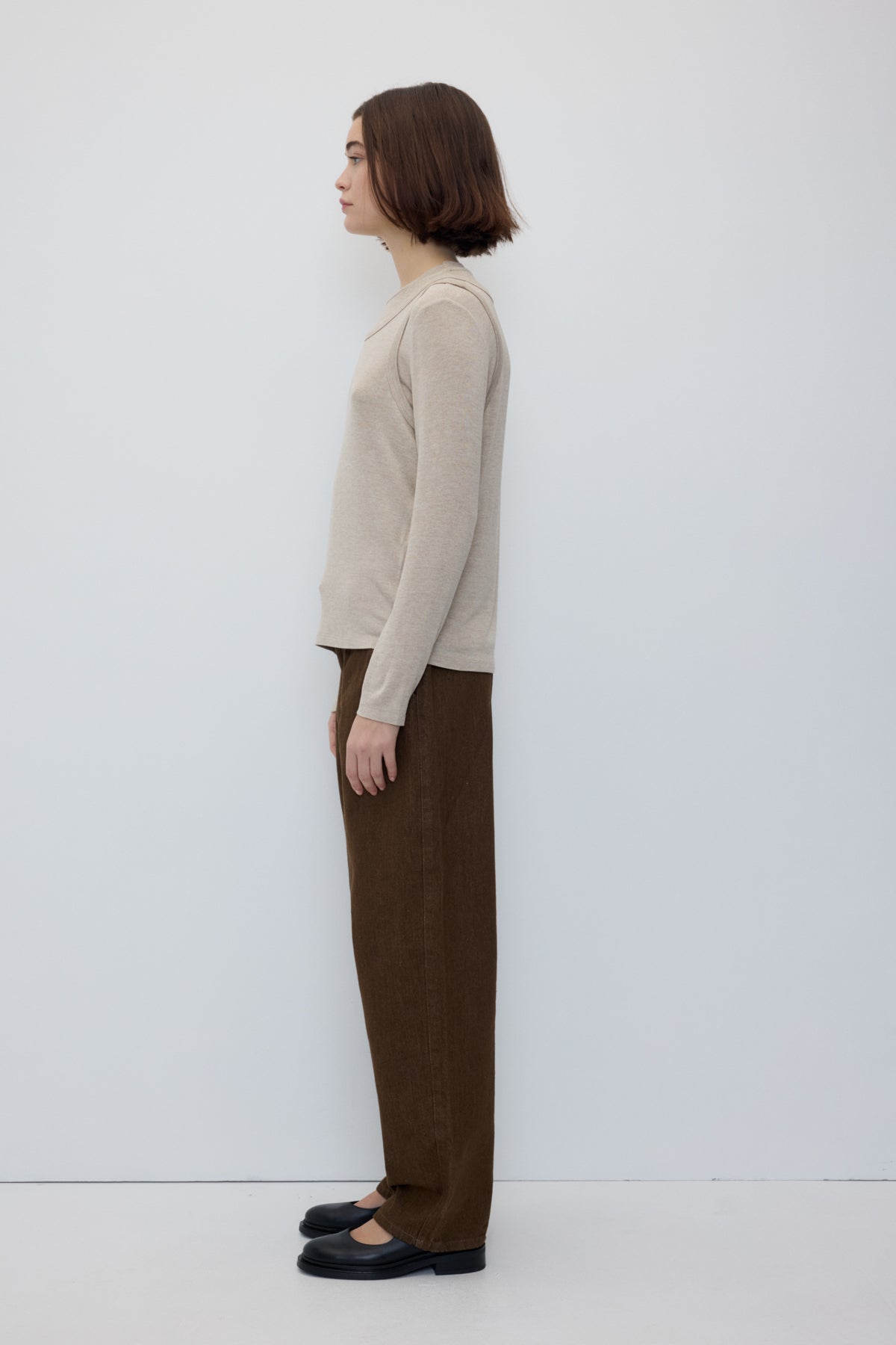 Porto Top Set in Beige