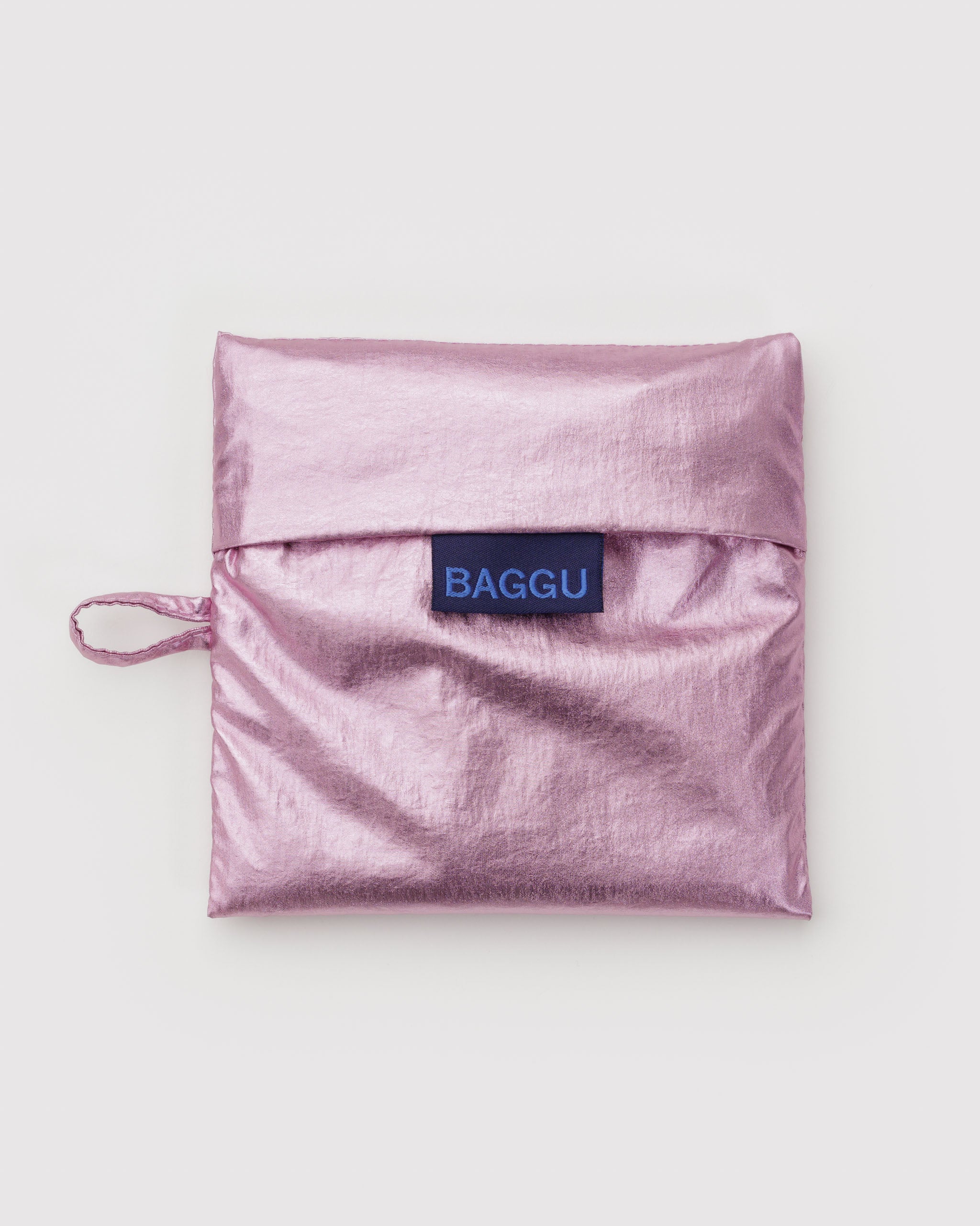 Standard Baggu in Metallic Blush