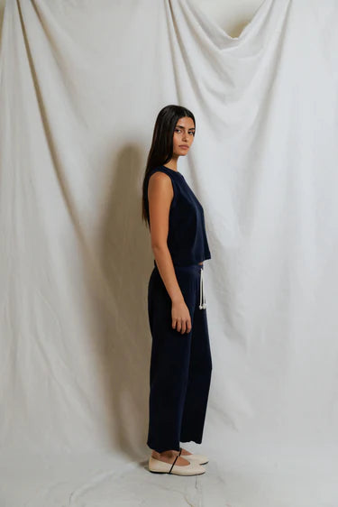 Eliana Terry Pant in Navy
