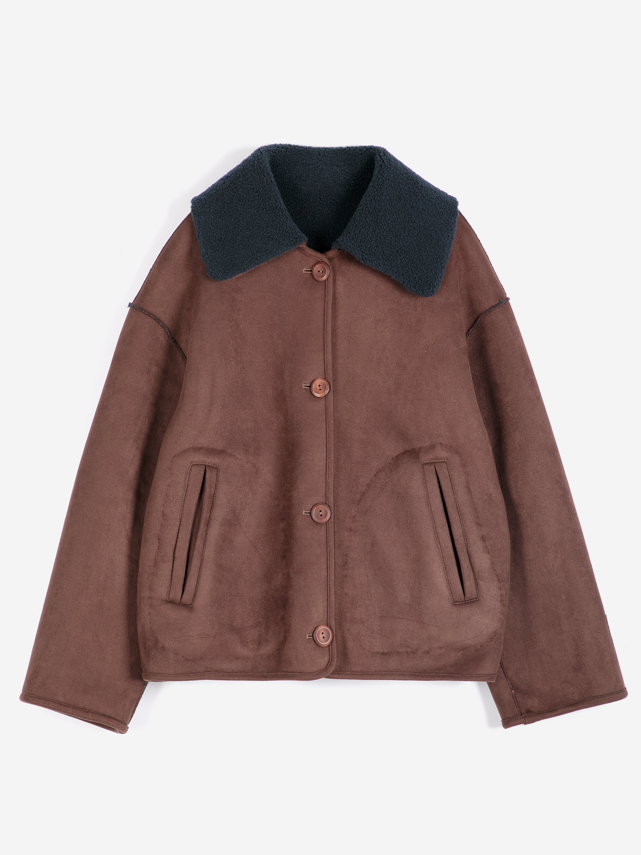 Reversible Soft Sherpa Coat