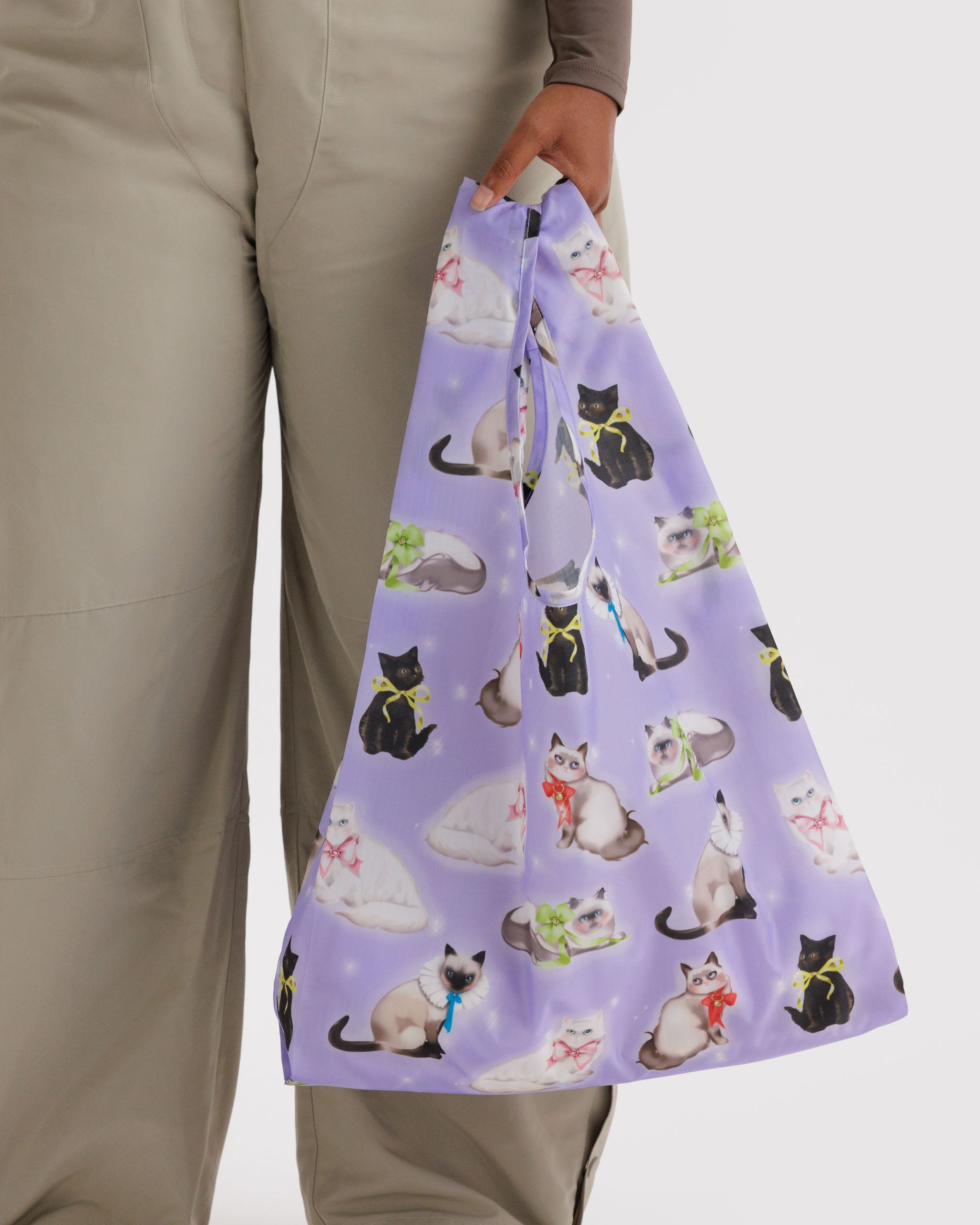 Standard Baggu in Fancy Cats