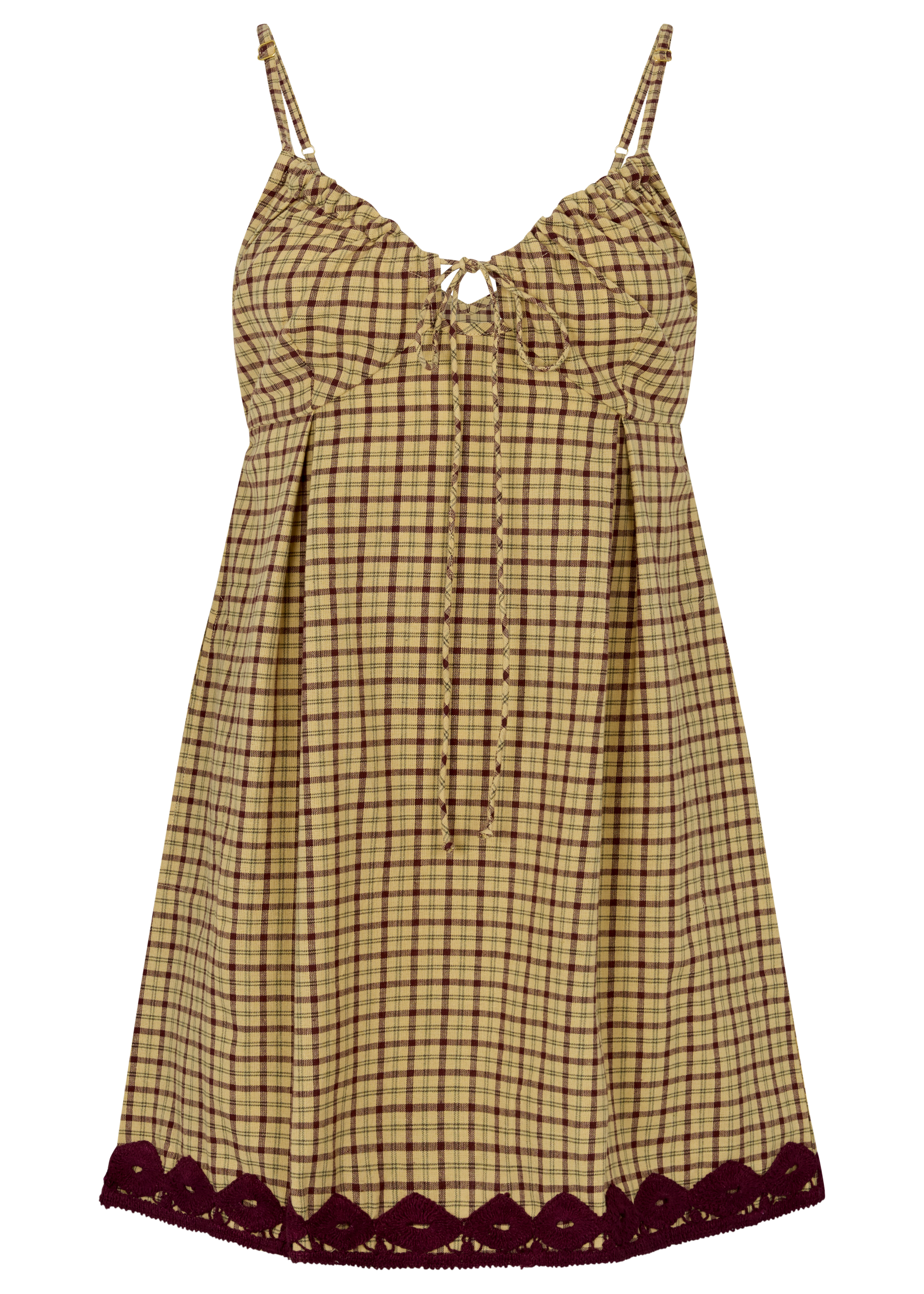 Tartan Babydoll Dress
