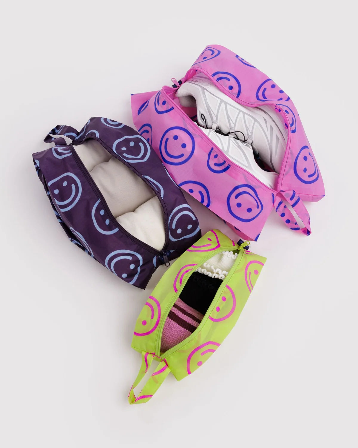 3D Zip Set in Bright Happy Mix