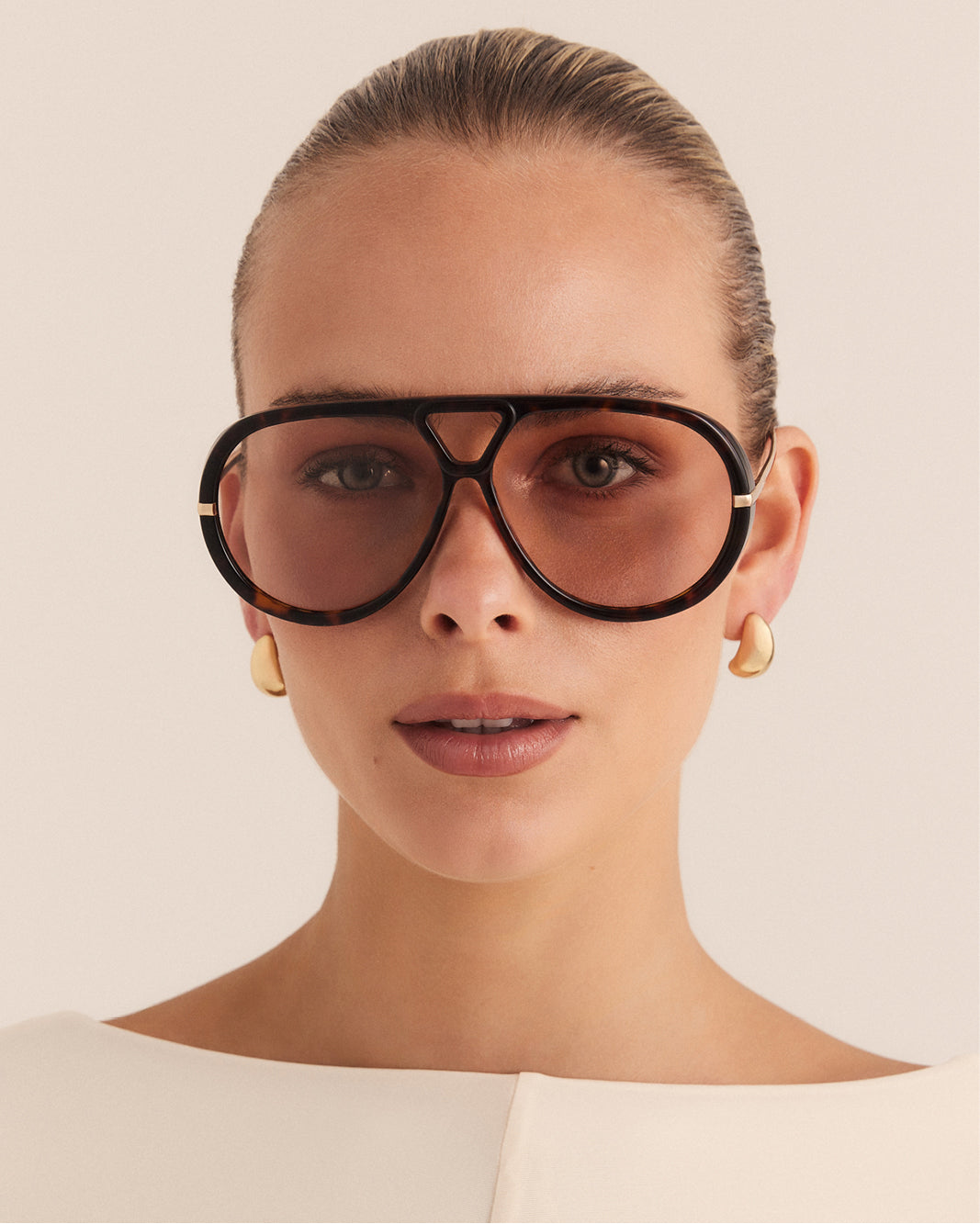 The Harley in Cacao Tortoise Peach