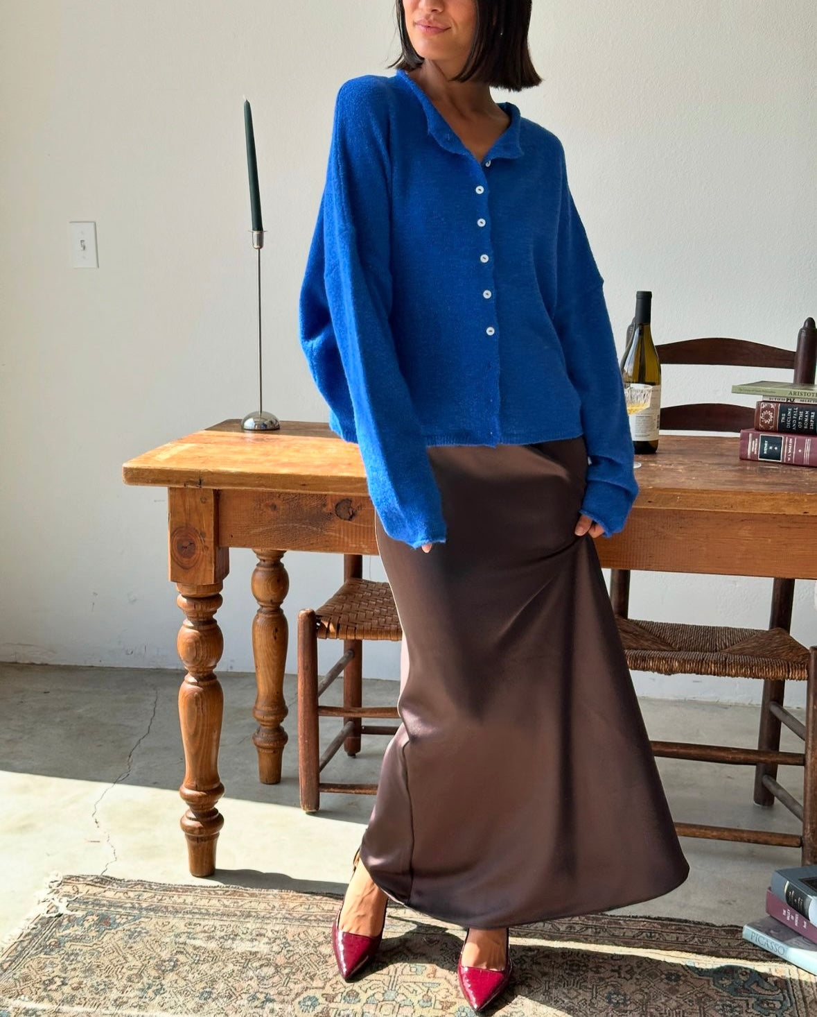 Maisie Sweater in Cobalt