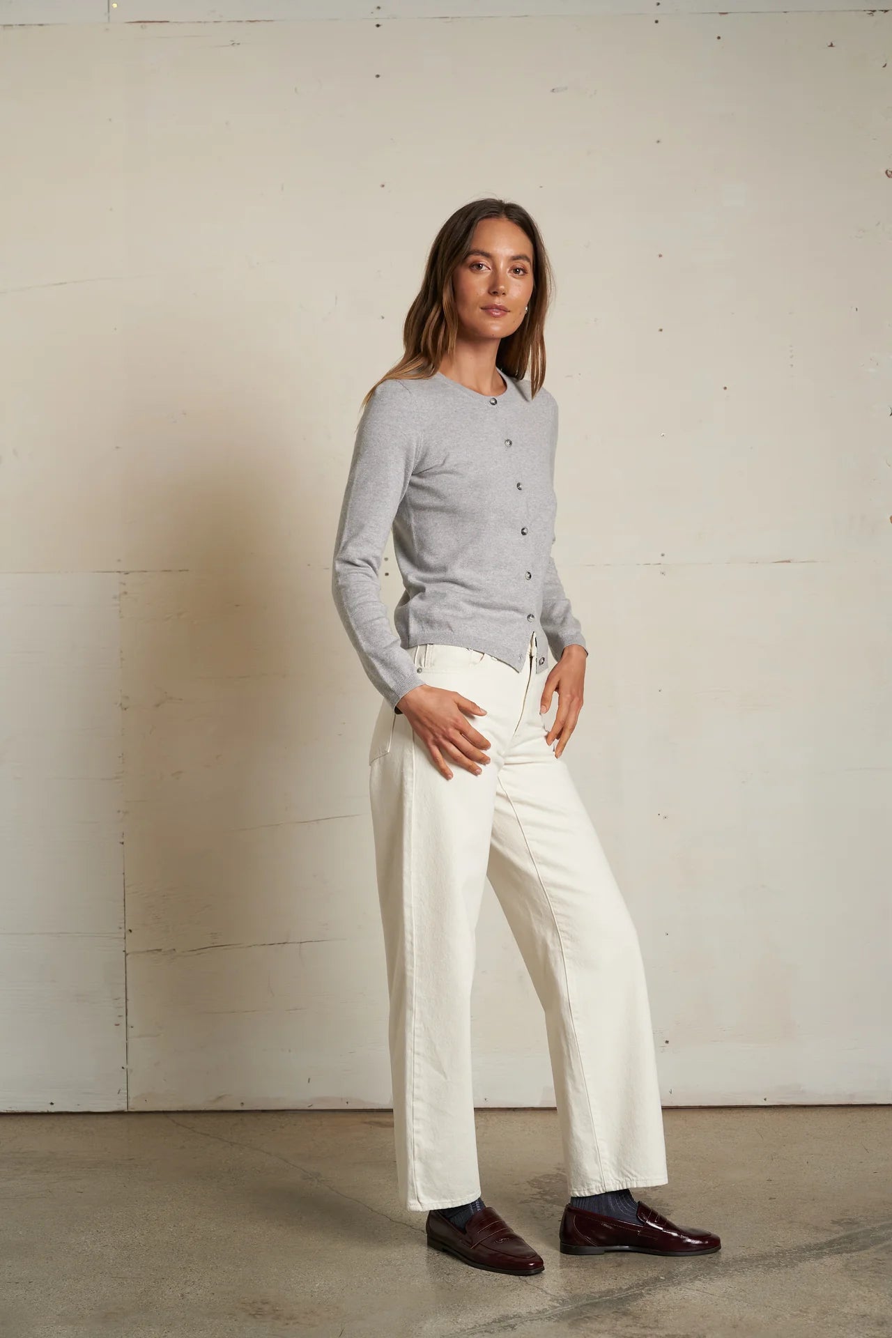 Moira Cotton Cashmere Cardigan