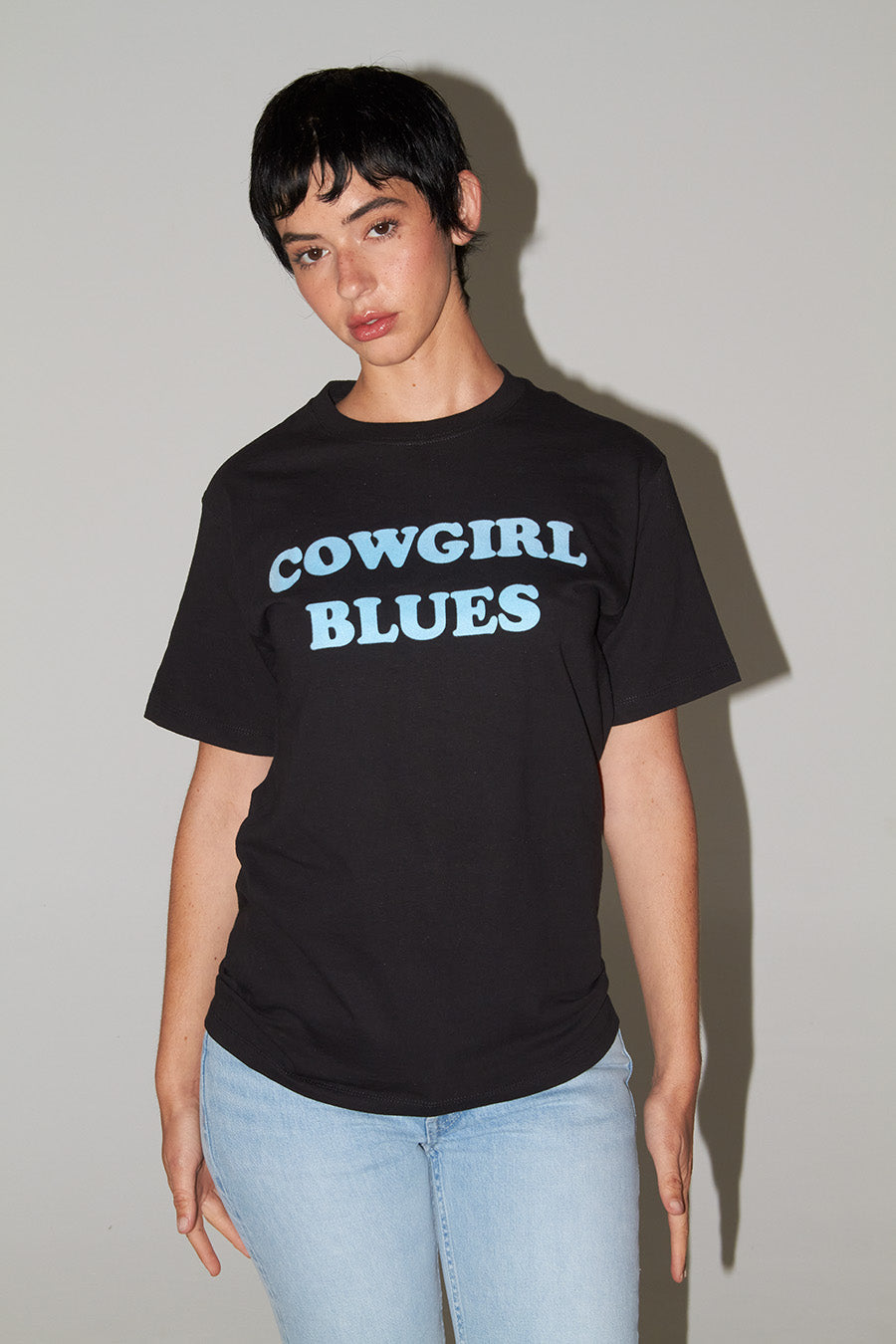 Cowgirl Blues Tee - Ink