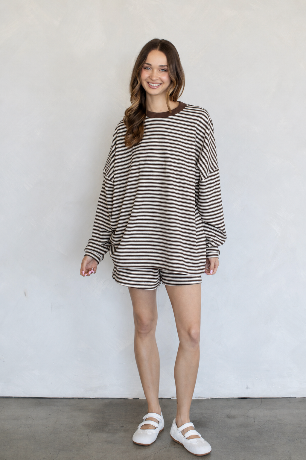Frannie Stripe Lounge Set