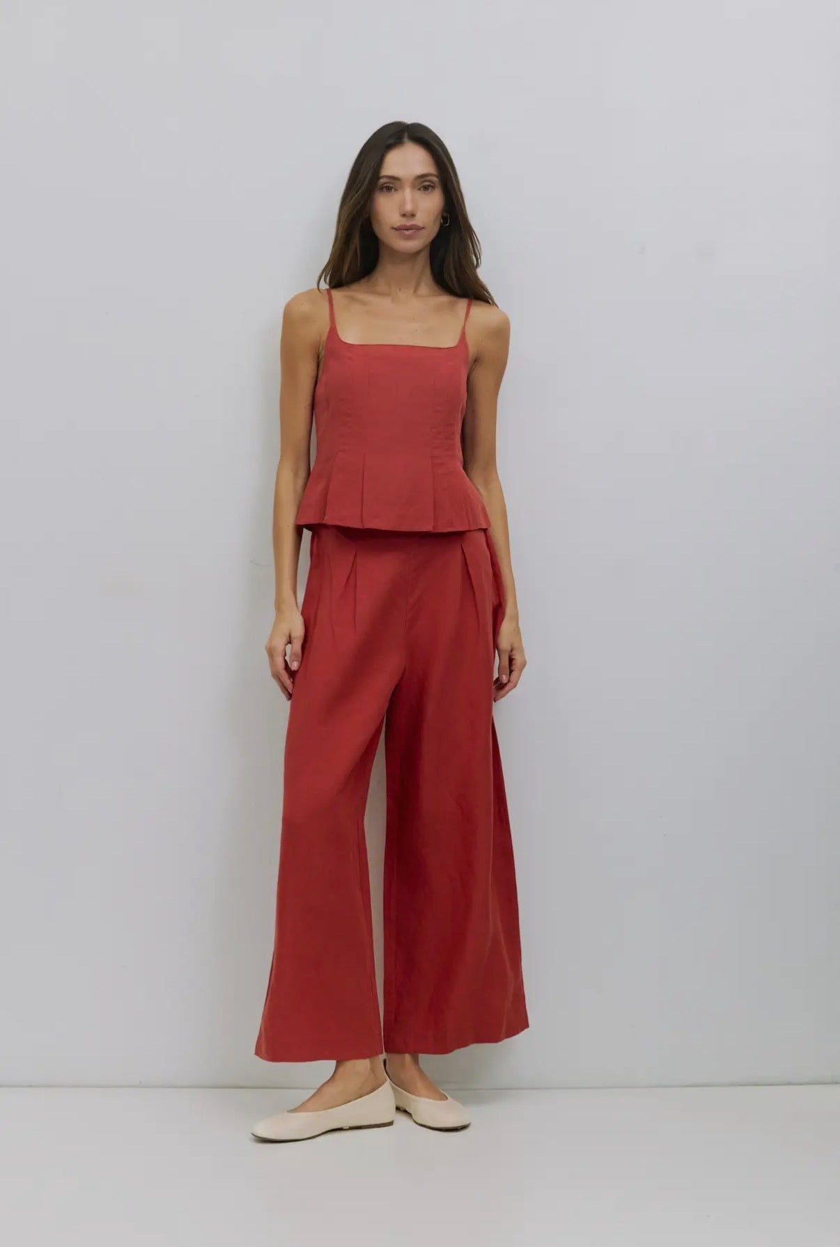 Eloise Pleated Top