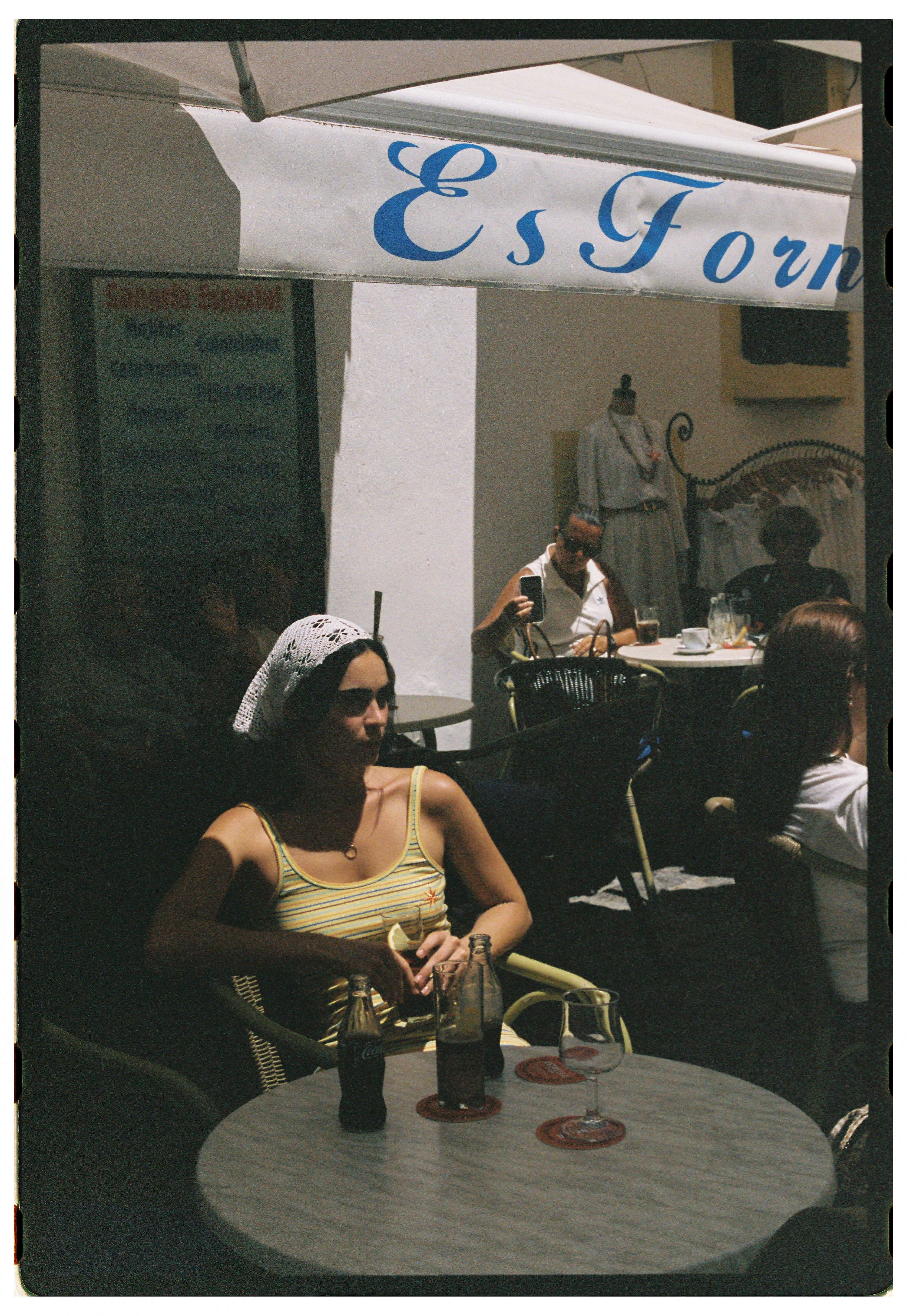 Lemon Striper Mini Dress