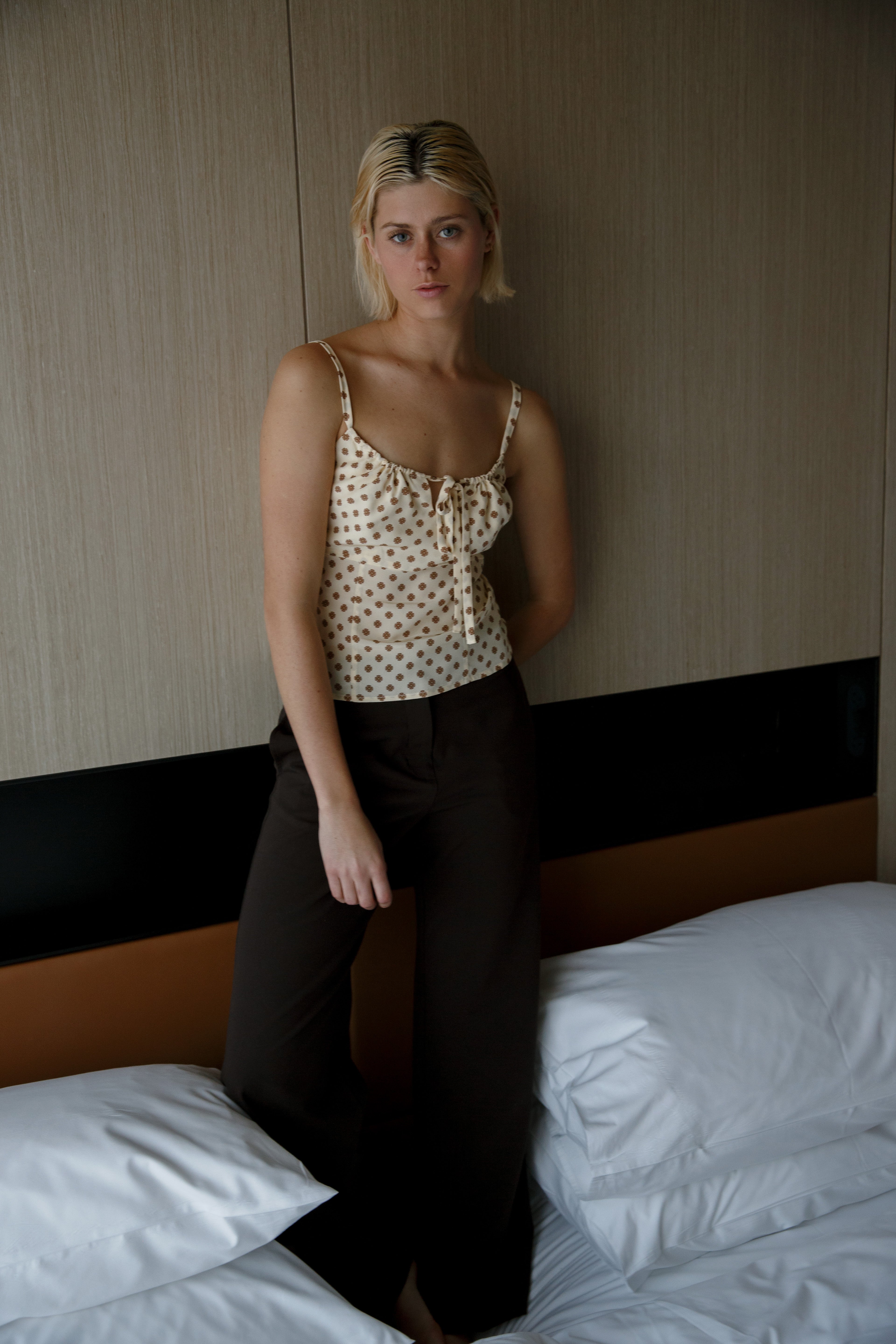 Empire Line Camisole in Gia Bianca