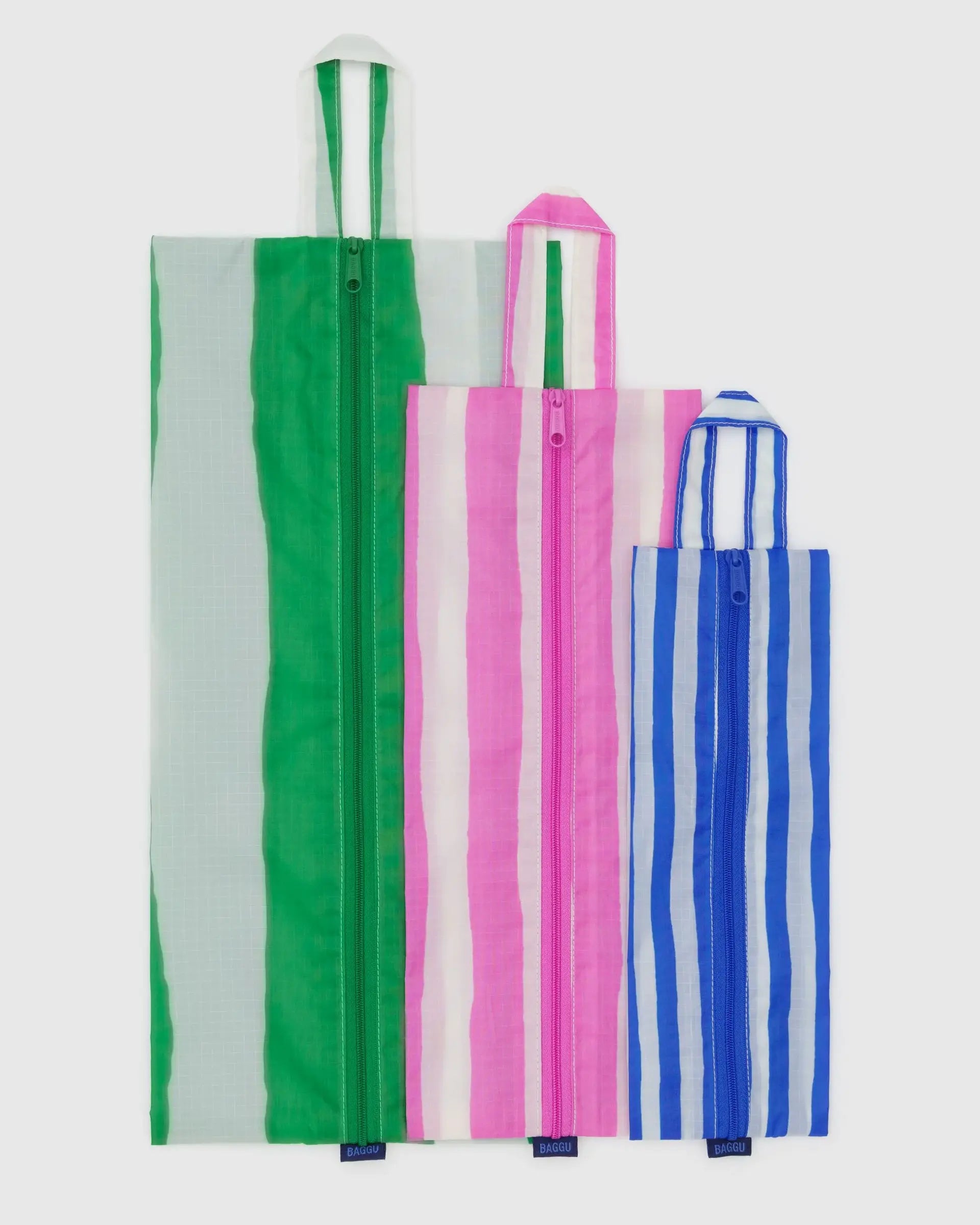 3D Zip Set in Painted Stripe