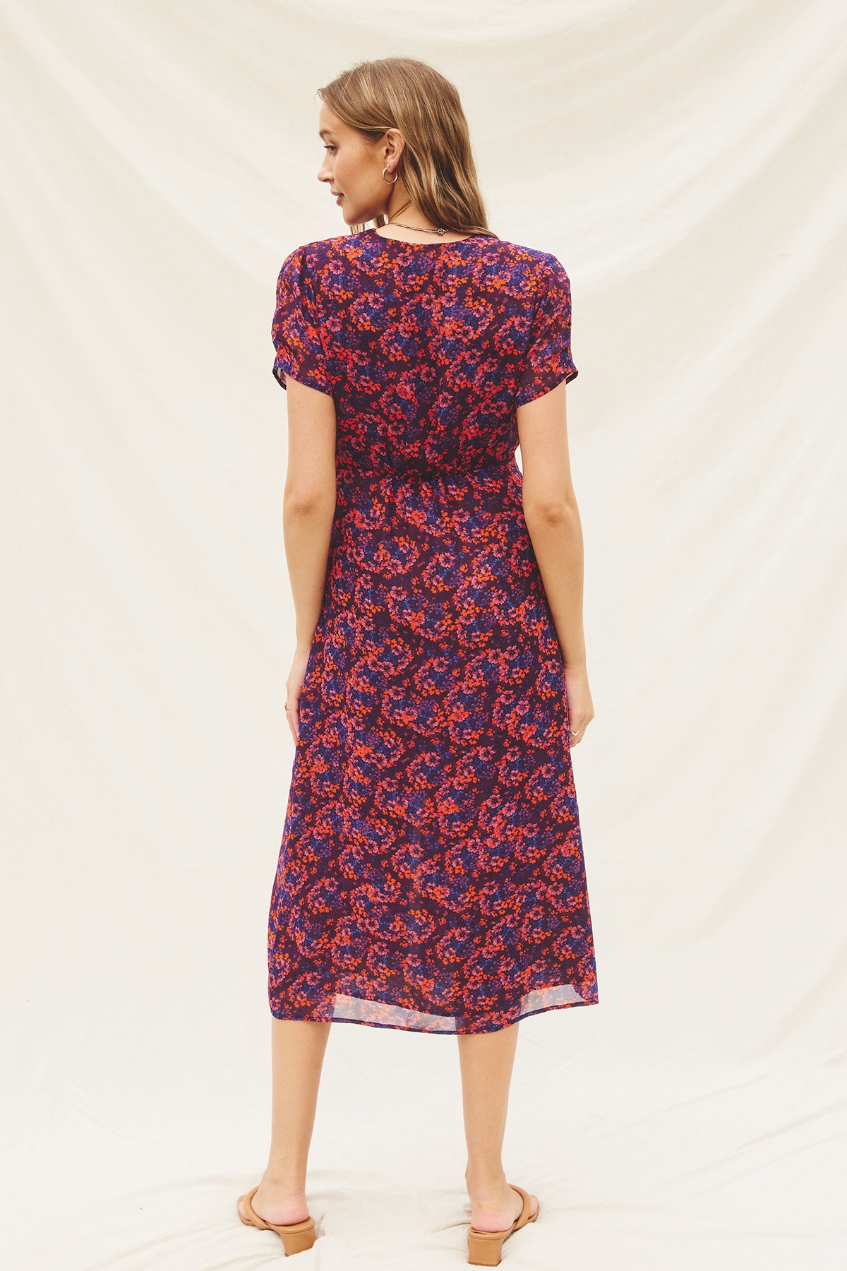 Blair Floral Midi Dress