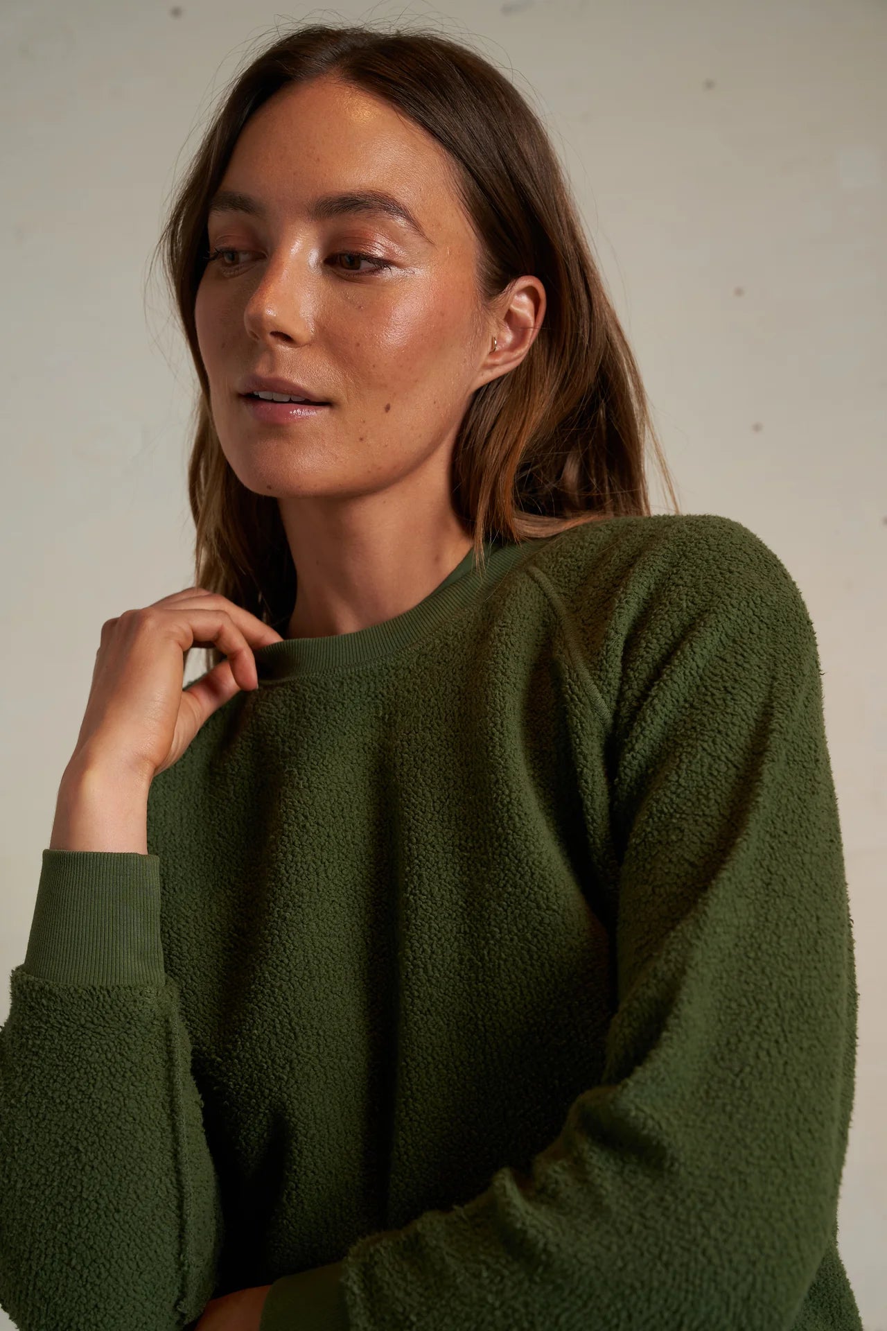 Ziggy Sweatshirt in Fern Green