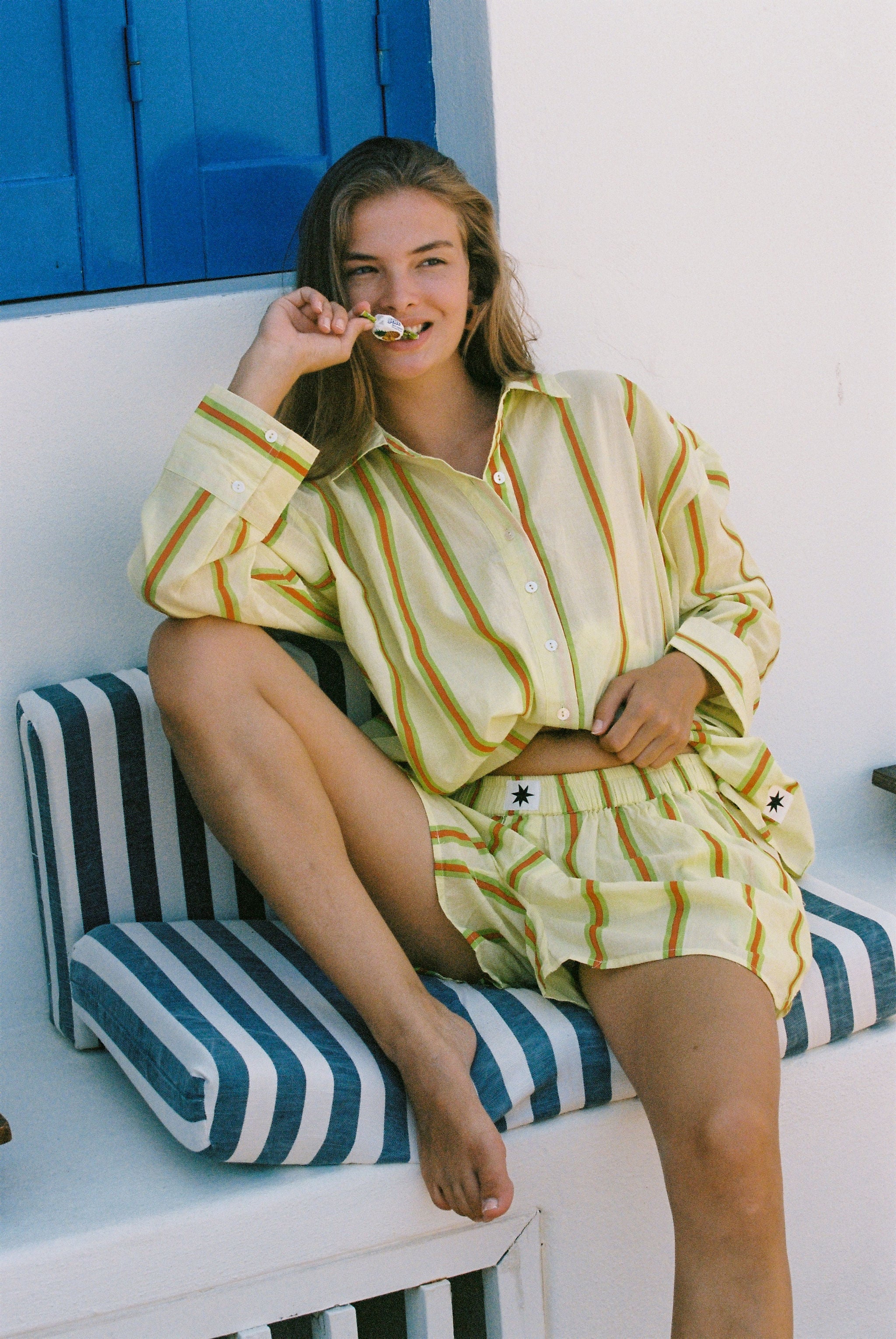 Sandy Stripe Boxer Shorts