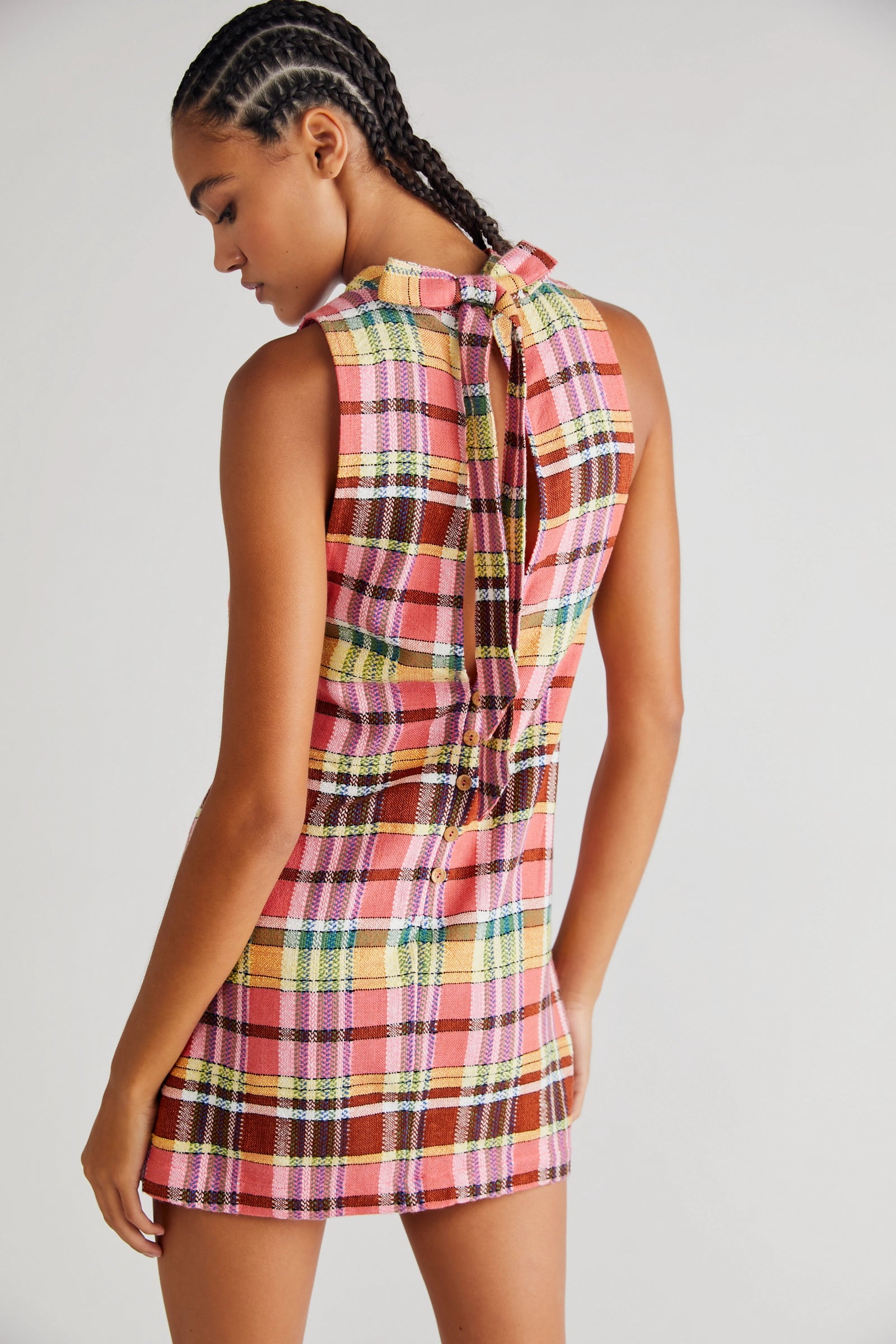 Walk The Walk Plaid Mini in Retro Combo