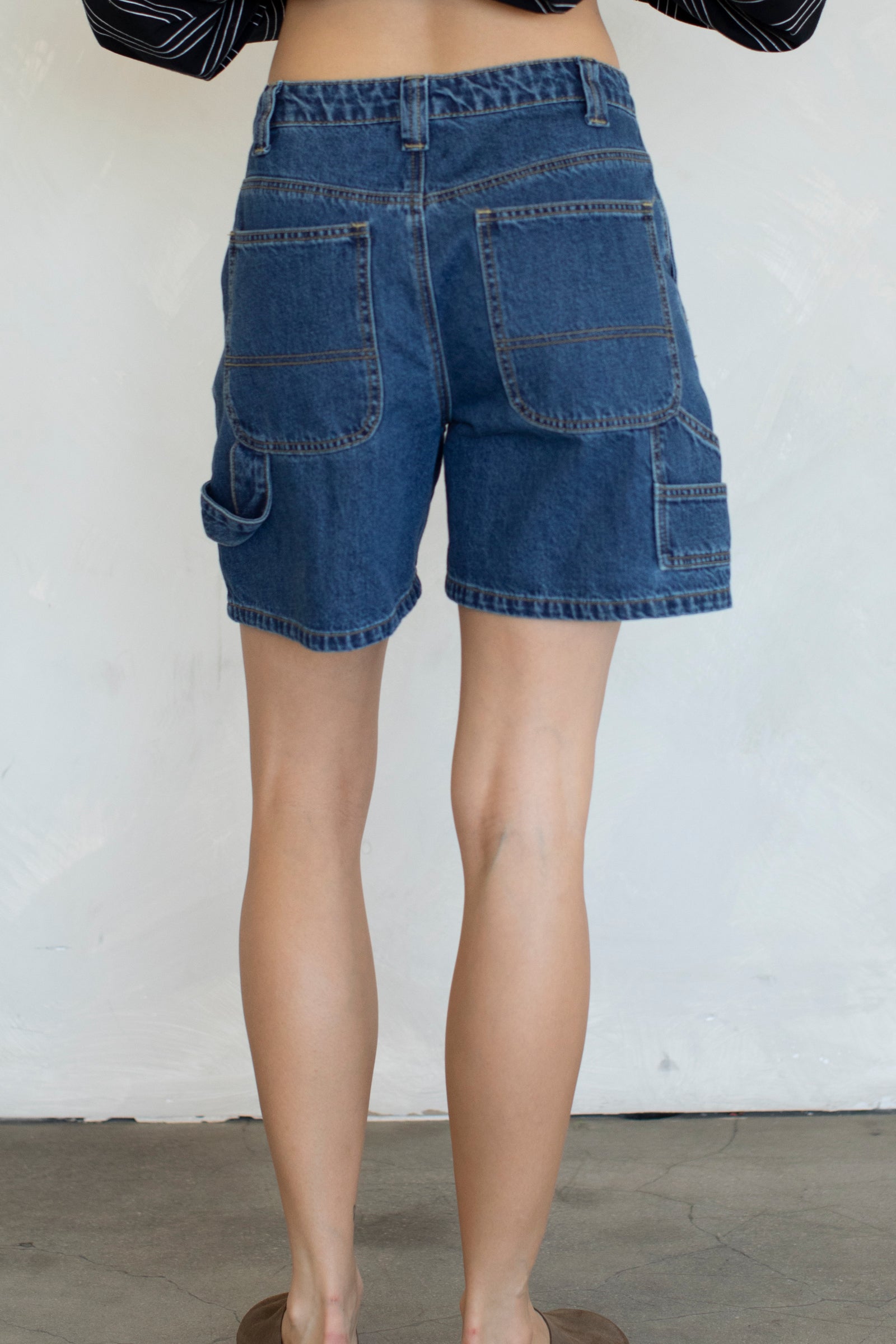 Mika Denim Cargo Shorts