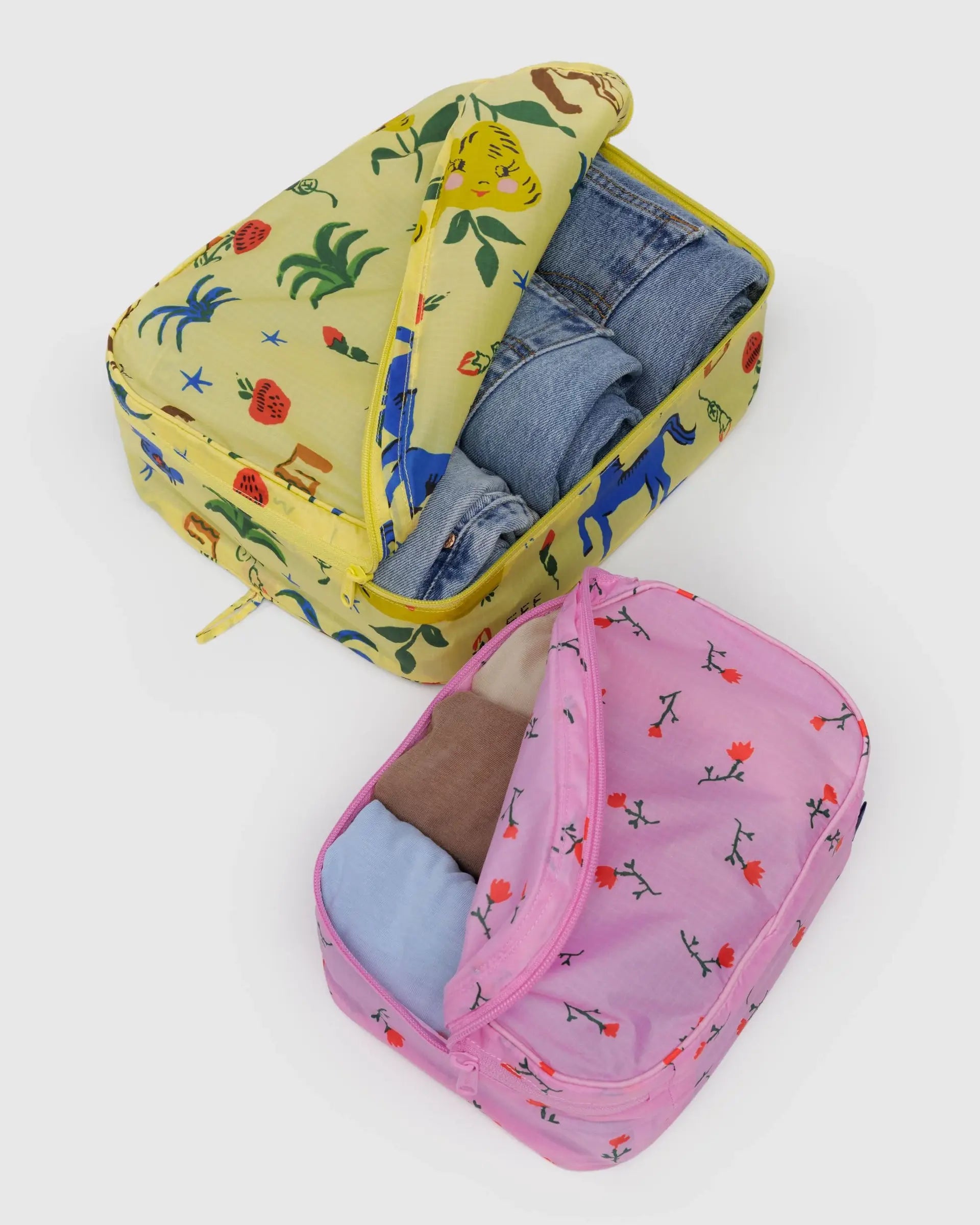 Packing Cube Set in Painted Prairie