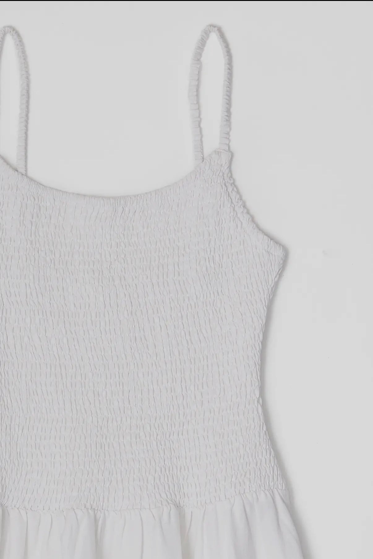 Iris Midi Dress in Ivory