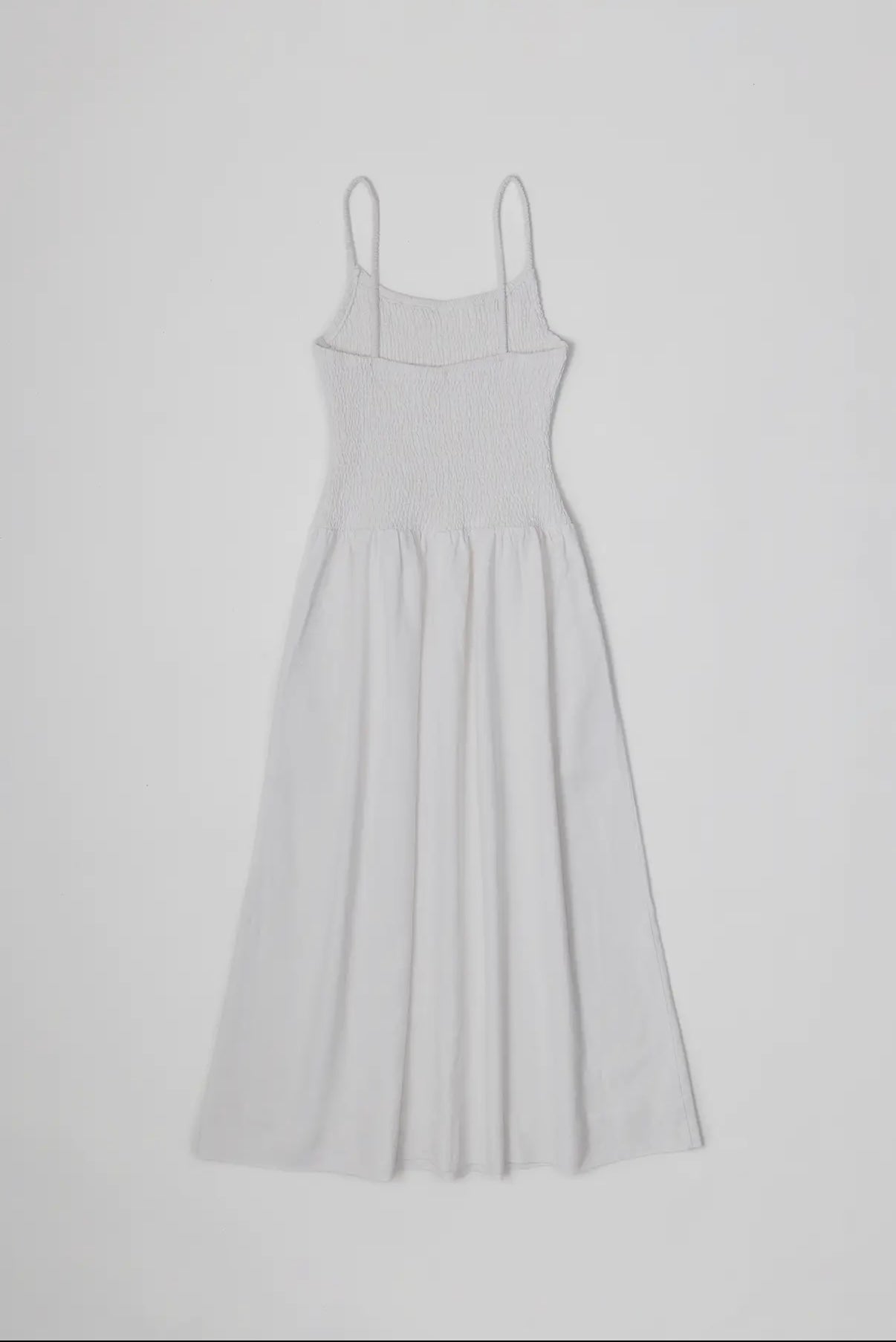 Iris Midi Dress in Ivory