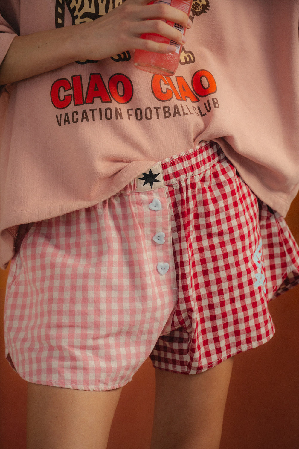 Bloom Check Boxer Shorts