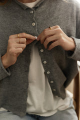 Maisie Sweater in Heather Grey