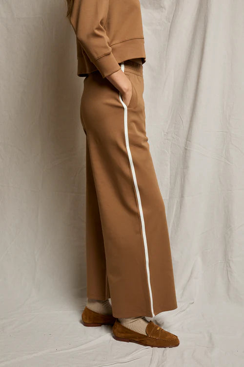 Mikos Wide Leg Pants in Mocha