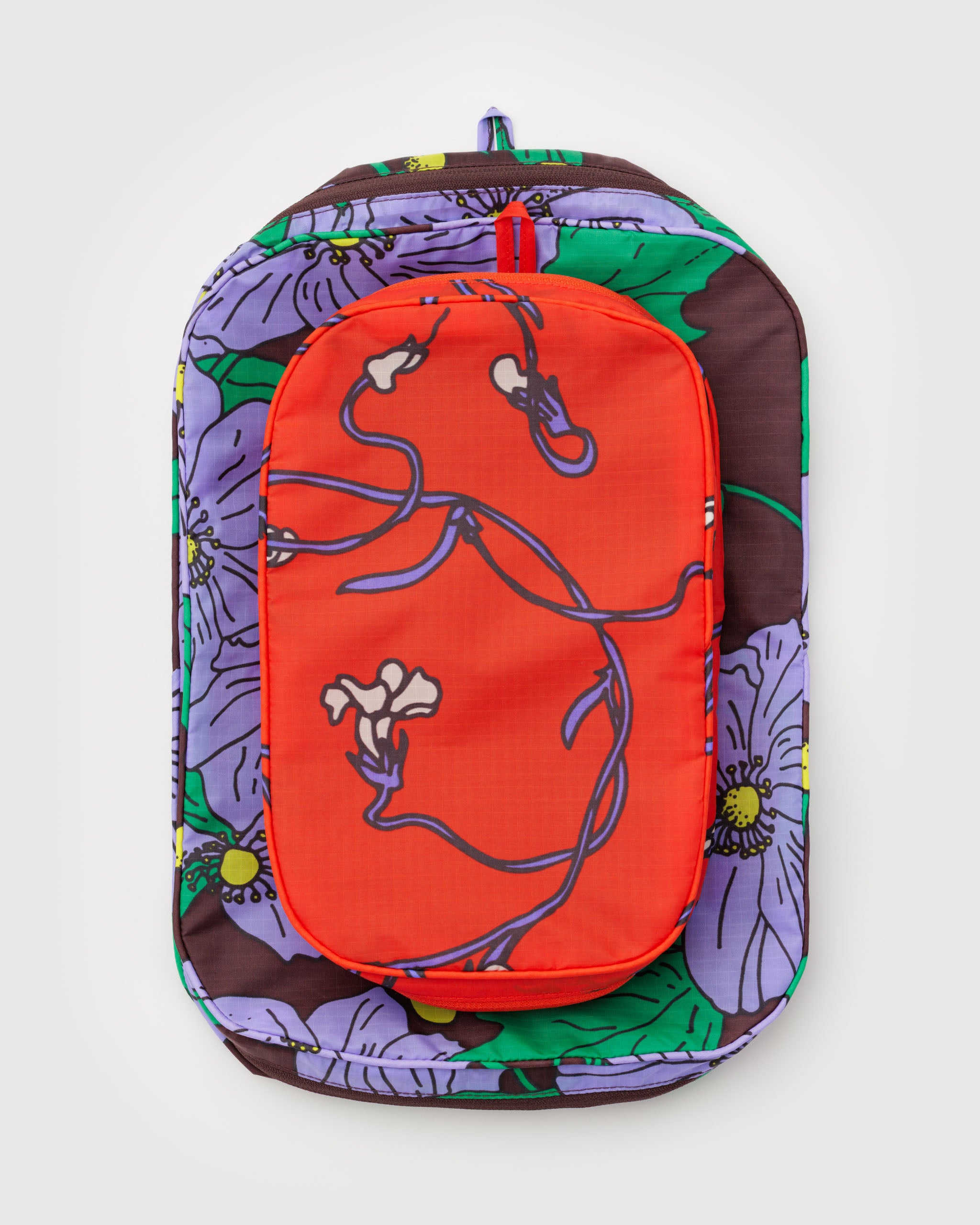 Packing Cube Set in Poppy Mix