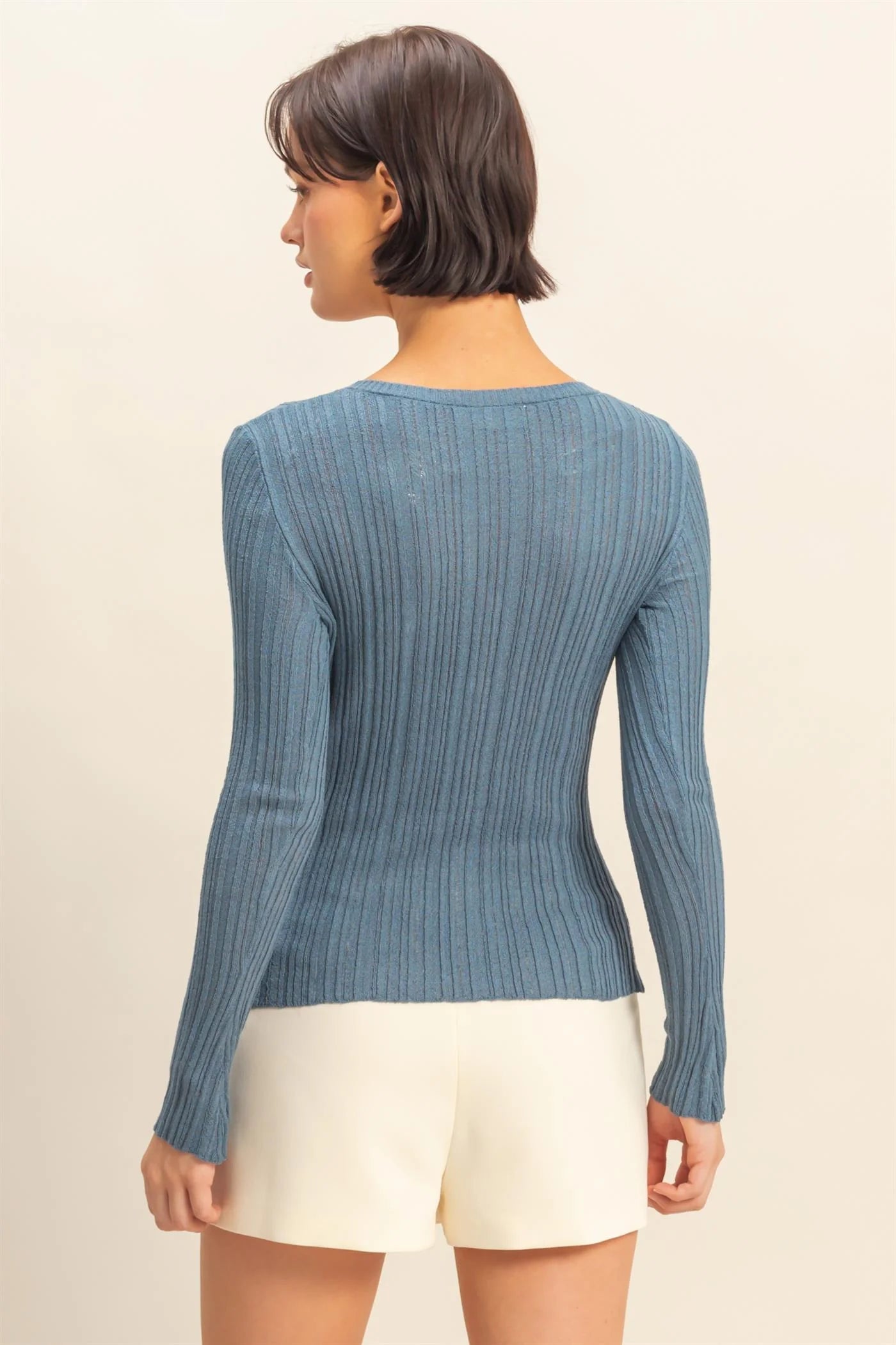 Gigi Ribbed Cardigan