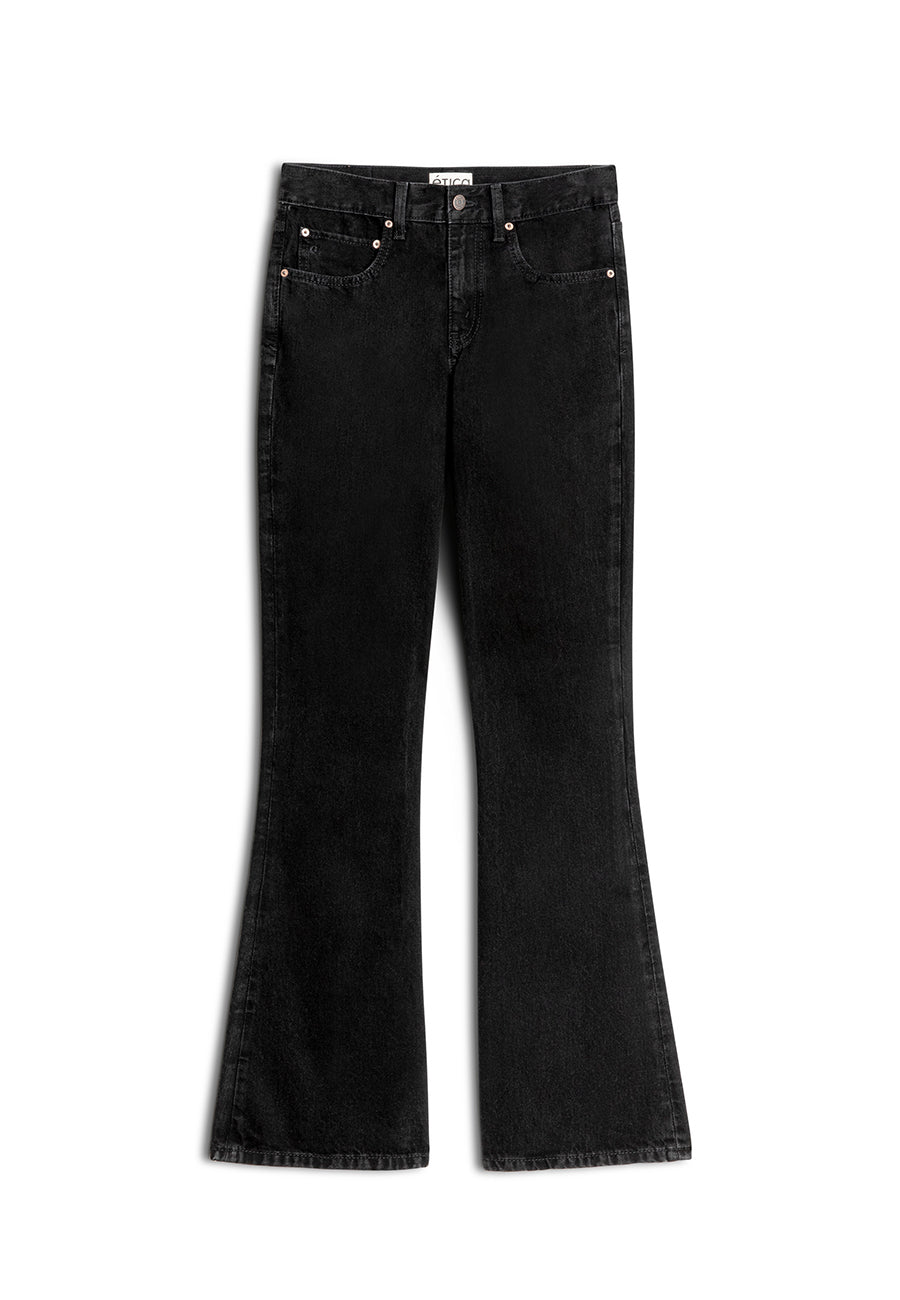 Atlanta Mid Rise Flare - Onyx