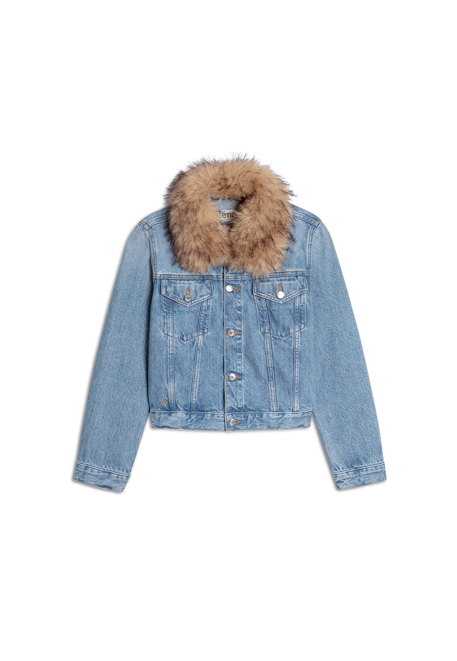 Pixie Jacket With Collar - Peachtree