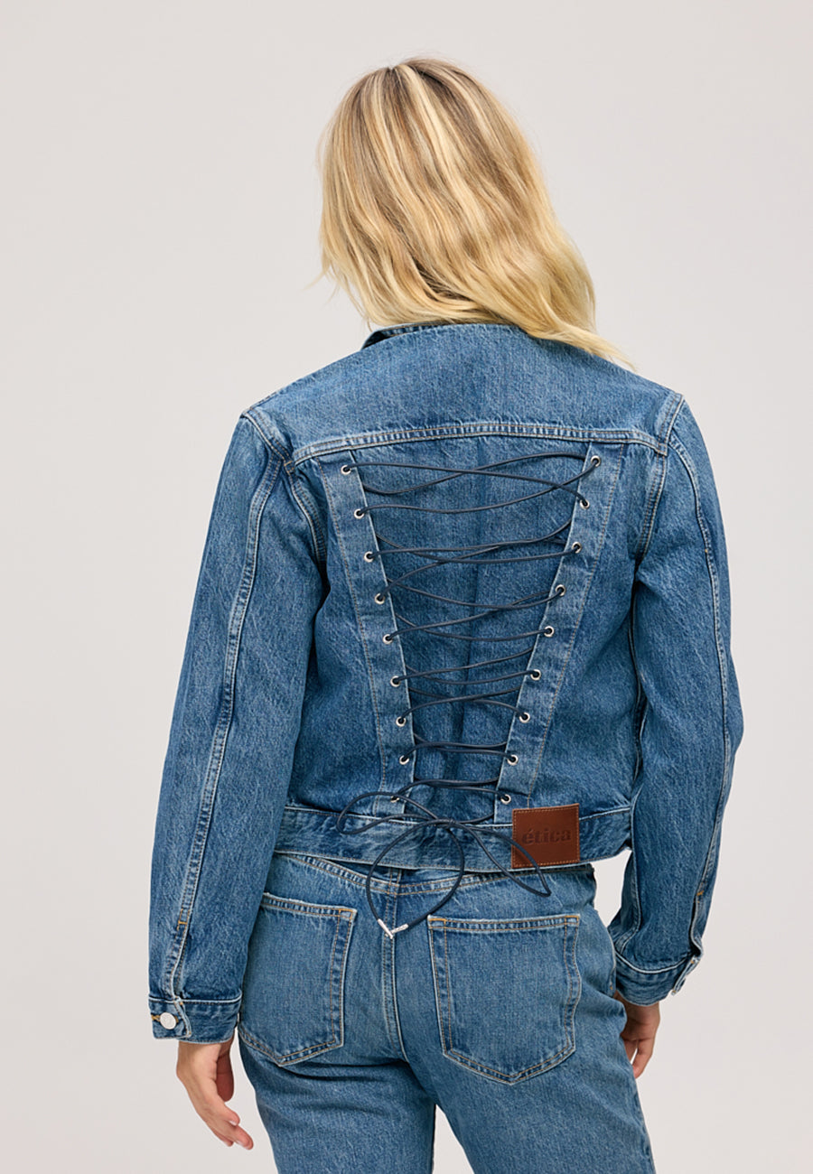 Vice Laced Jacket - Celestia