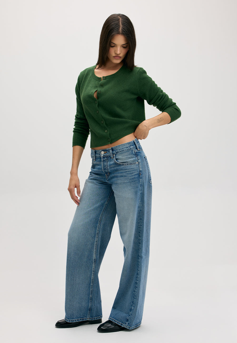 Aaliyah Low Rise Baggy - Waterside