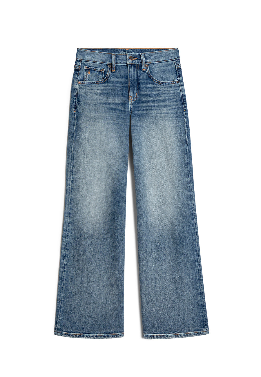 Romi Mid Rise Wide Leg - Waterside