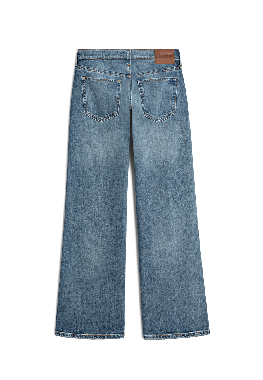 Romi Mid Rise Wide Leg - Waterside