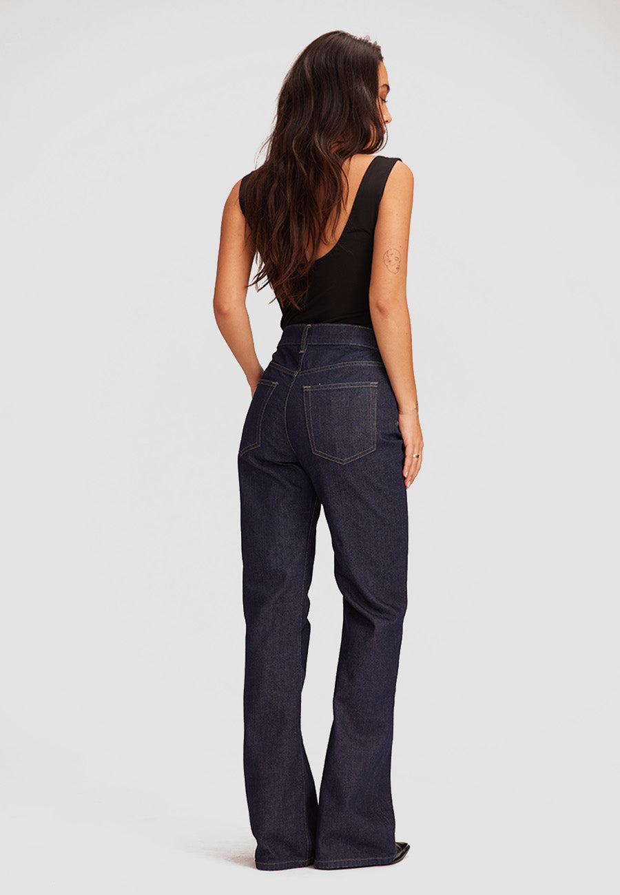 Echo High Rise Slim Boot - Greenwich