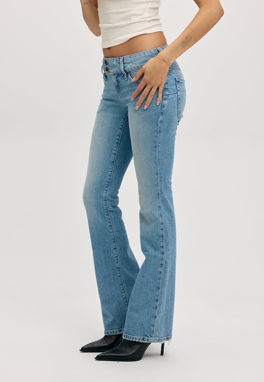 The Missy Low Rise Bootcut Jean - Lost Love